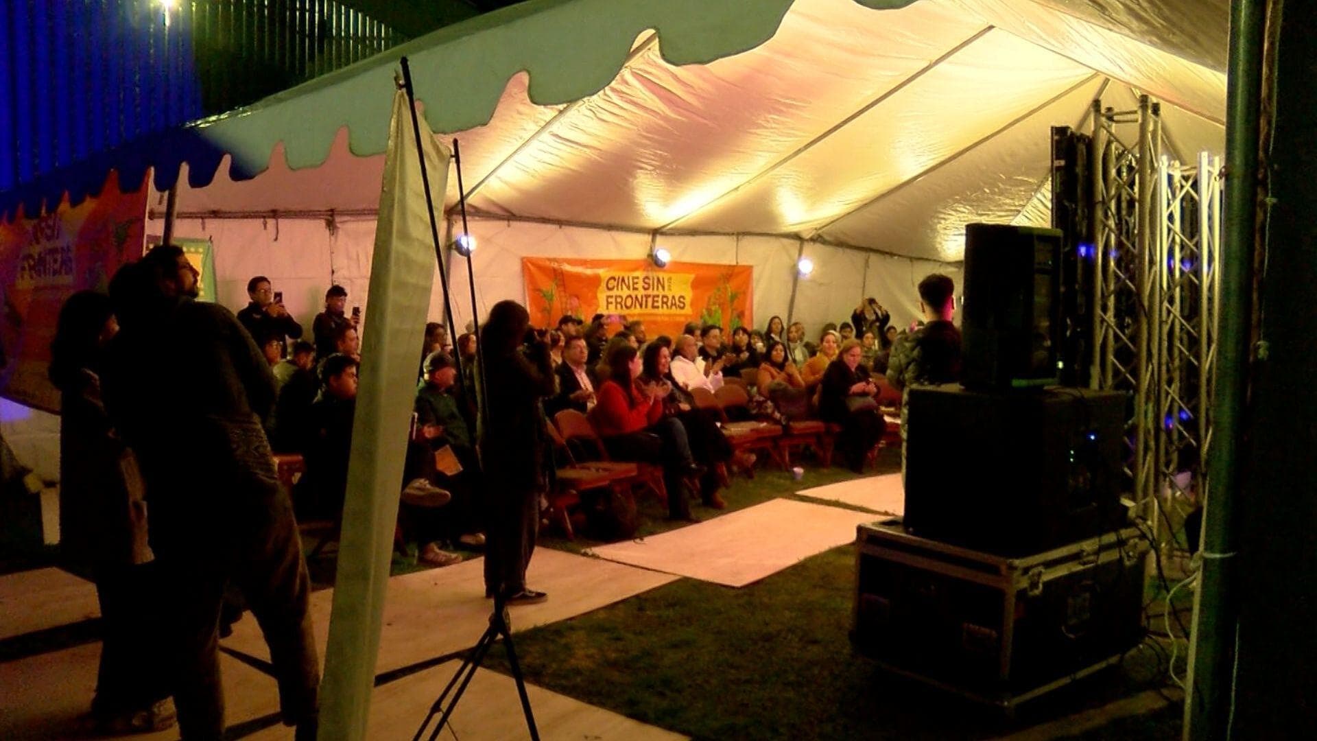 Celebran Festival de Cine en Muro Fronterizo de Tijuana