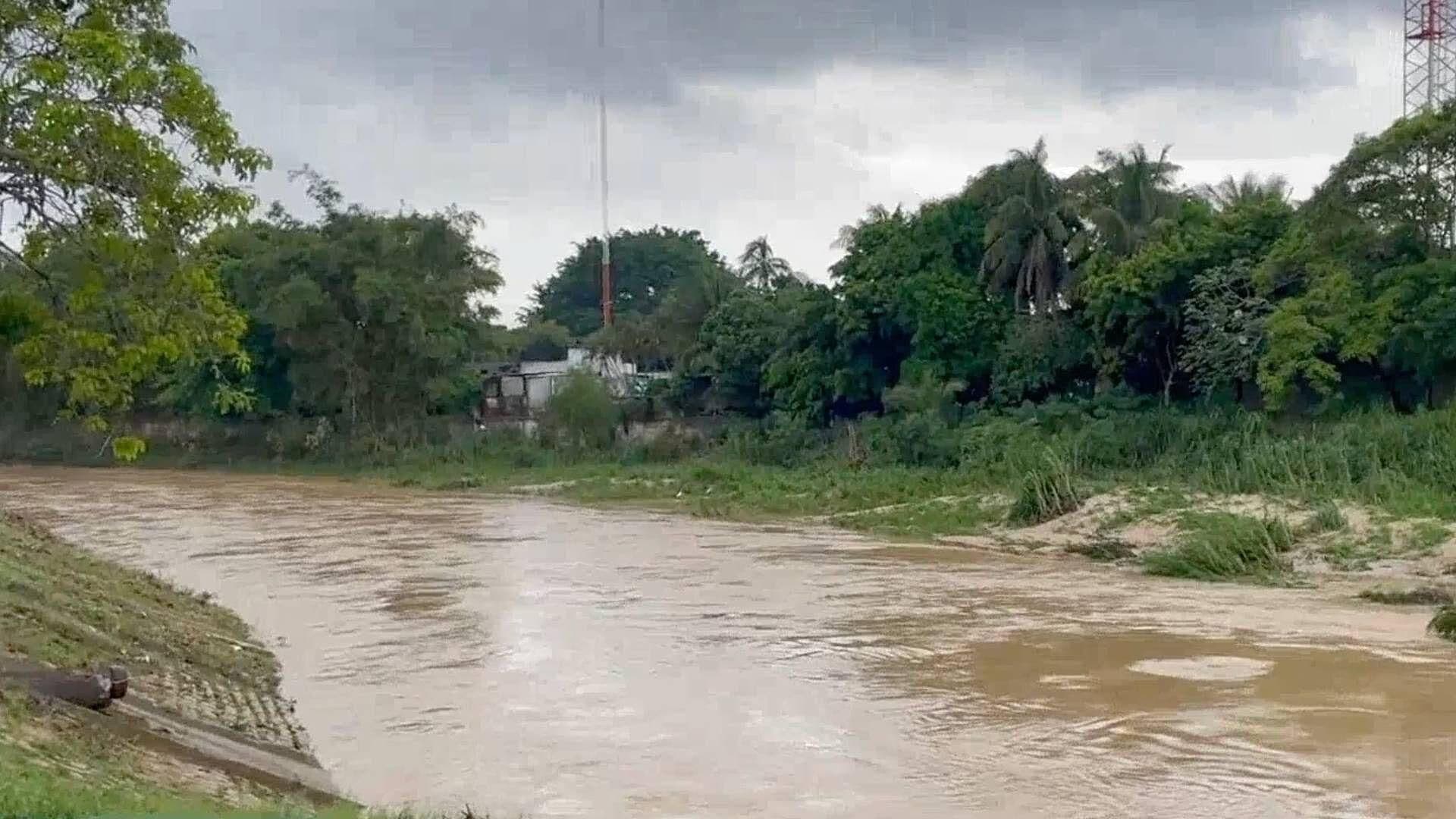 Se Desborda Río Agua Dulcita por Depresión Tropical Once-E