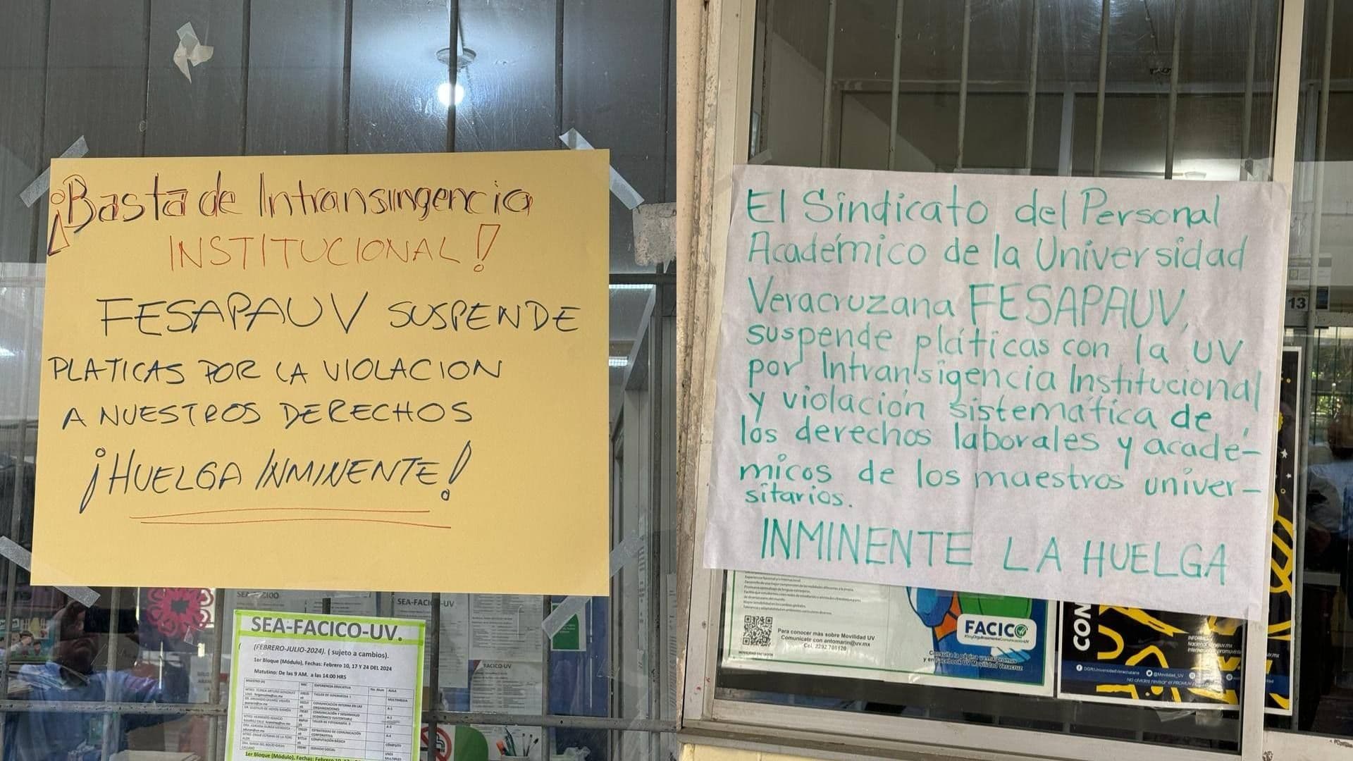 ¿Habrá Huelga? Fesapauv y Universidad Veracruzana Suspenden Negociaciones