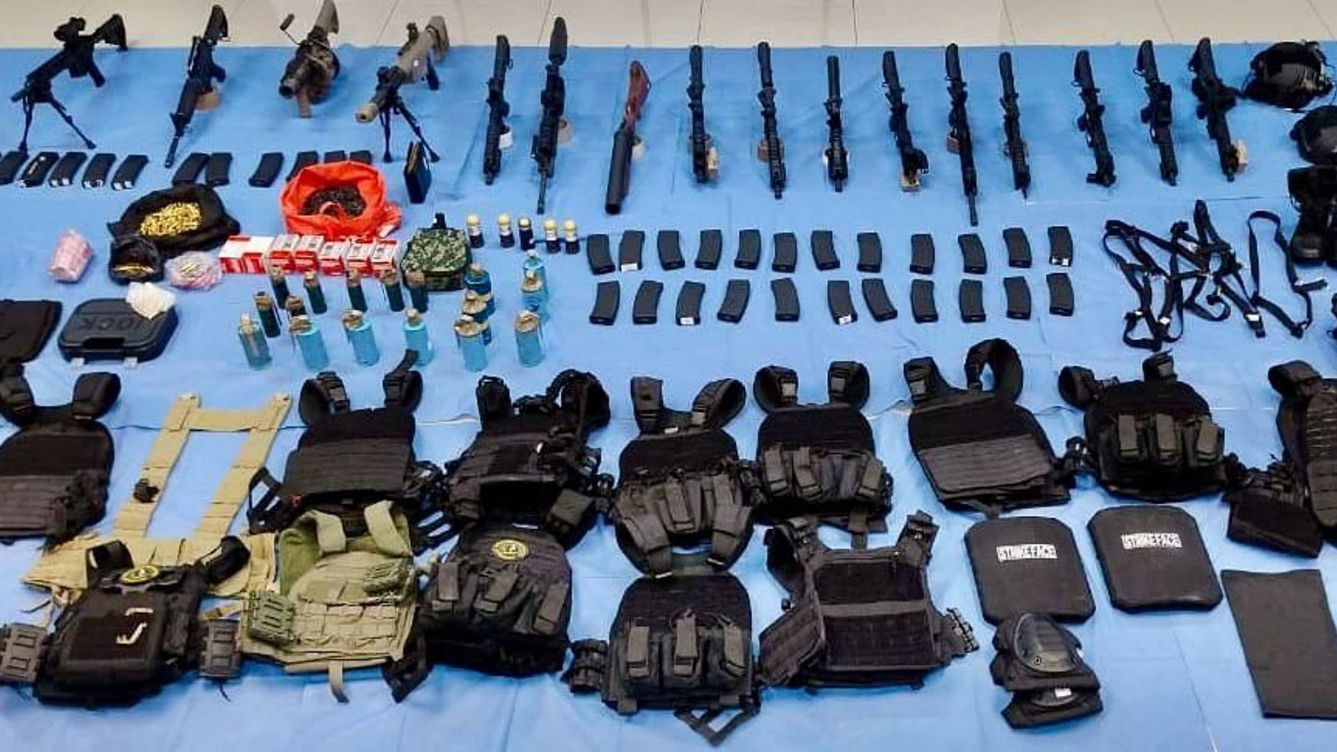 Operativo Conjunto en Texmelucan, Puebla: Hallan Armas Largas y Lanza Granadas Durante Cateo