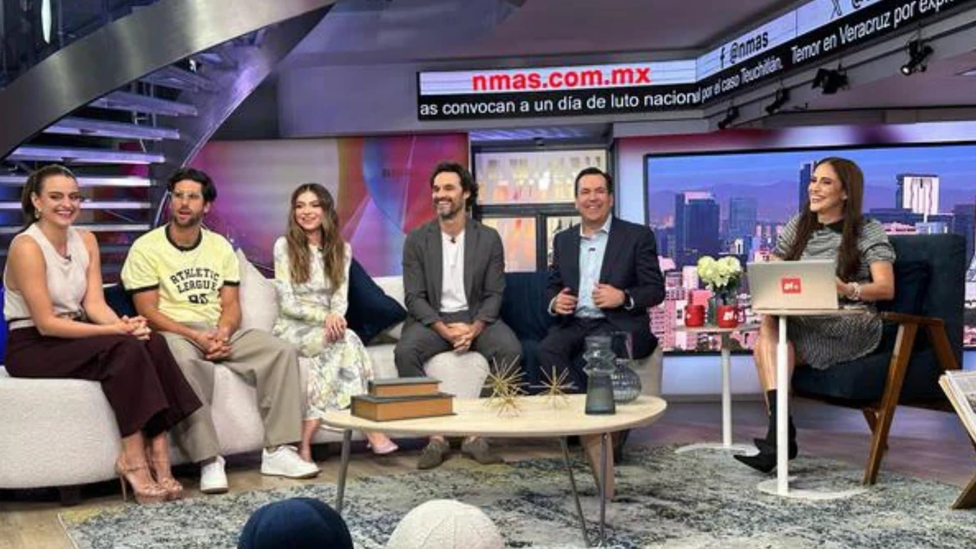 Exclusiva N+ | Sofía Castro Revela Cómo Fue Trabajar junto a su Madre, Angélica Rivera