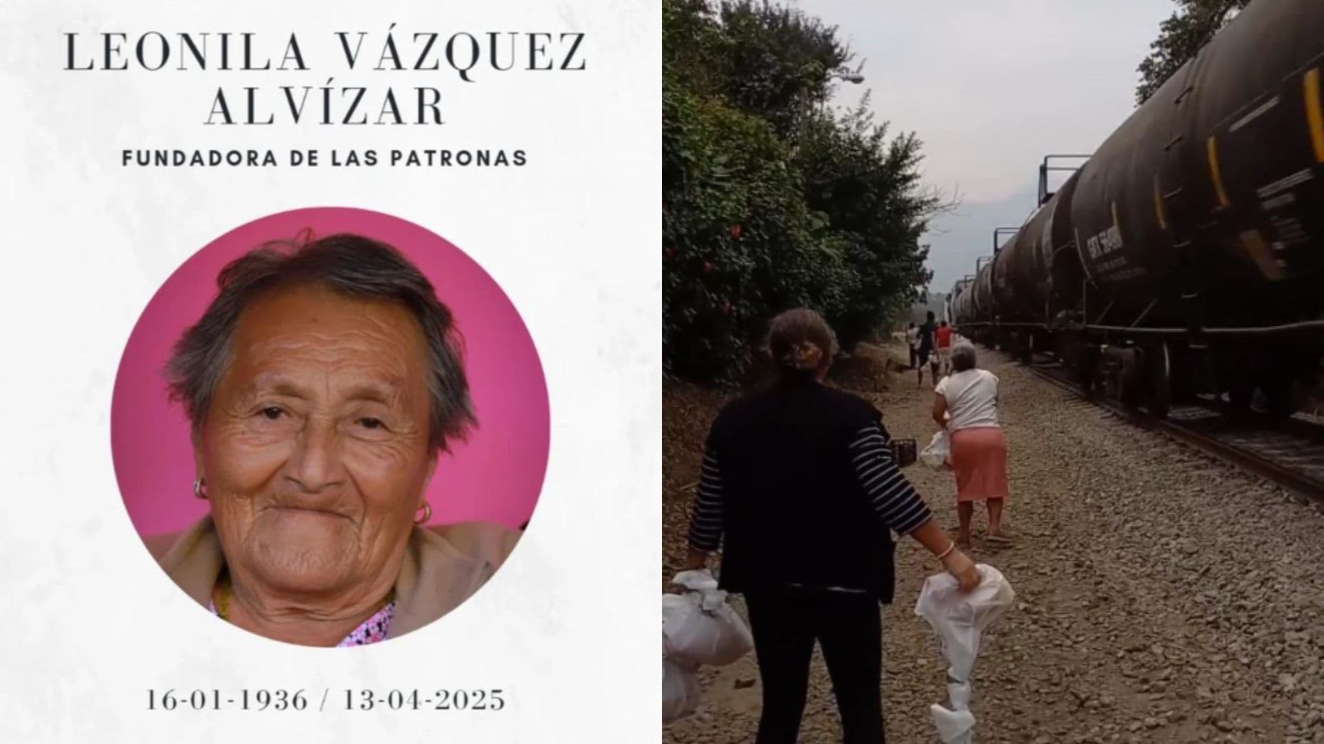 Fallece Leonila Vázquez Alvizar, Fundadora de “Las Patronas” en Amatlán de los Reyes, Veracruz