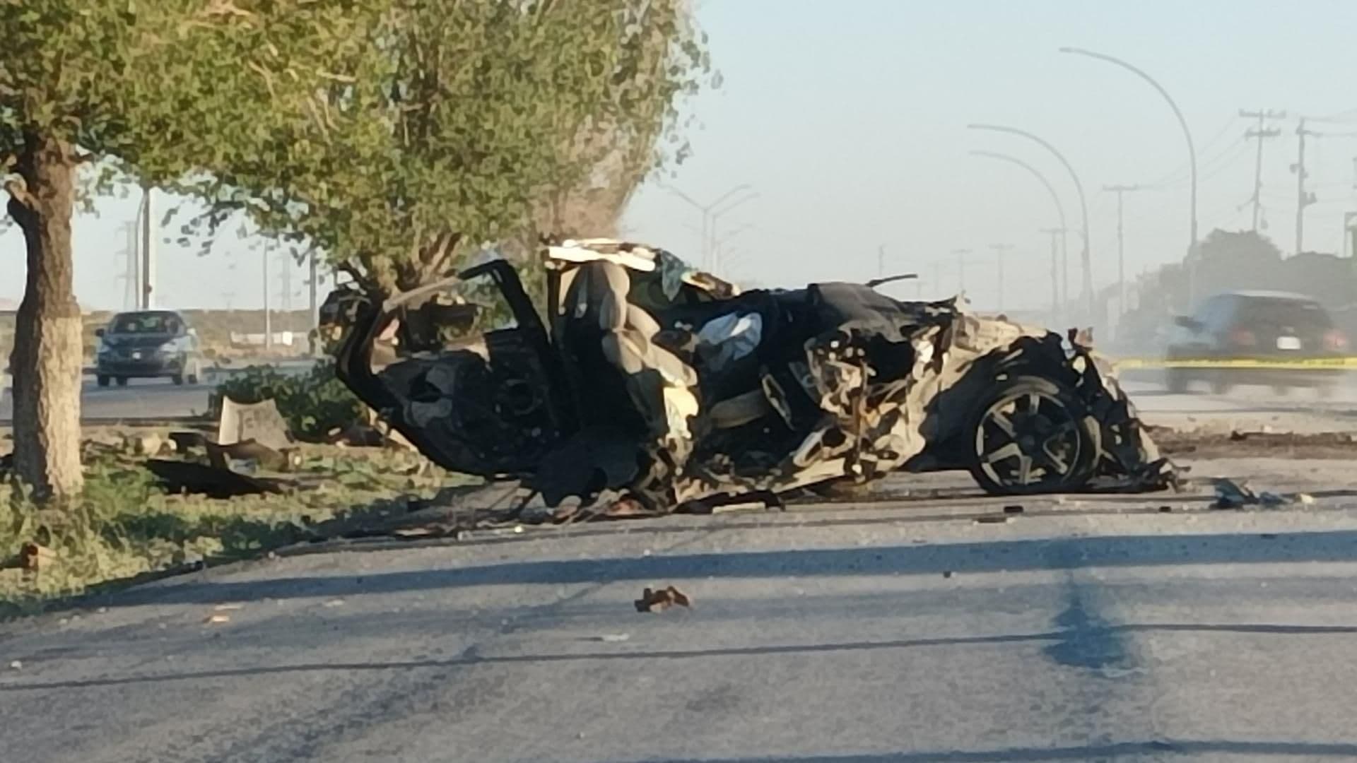 Hombre Muere en Accidente en la Carretera Panamericana Llegando a Ciudad Juárez