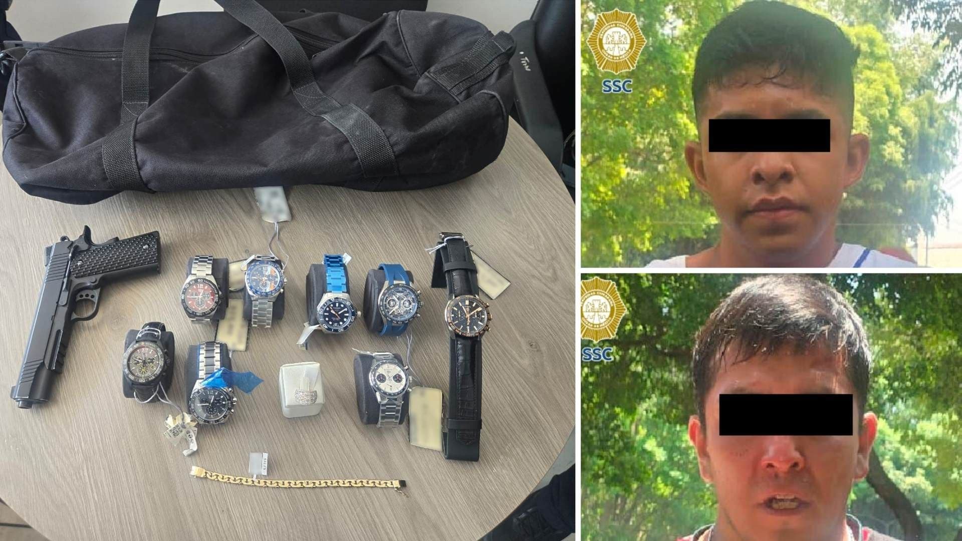 Roban Joyería en Parque Delta con Réplica de Arma: Así Detuvieron a Ladrones