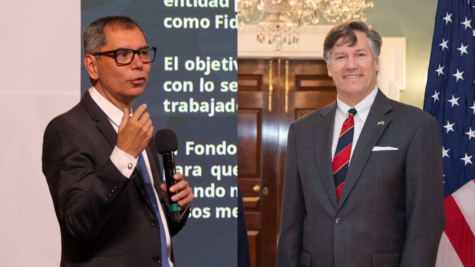 Edgar Amador se Reúne con Christopher Landau por Crisis de Contaminación del Río Tijuana