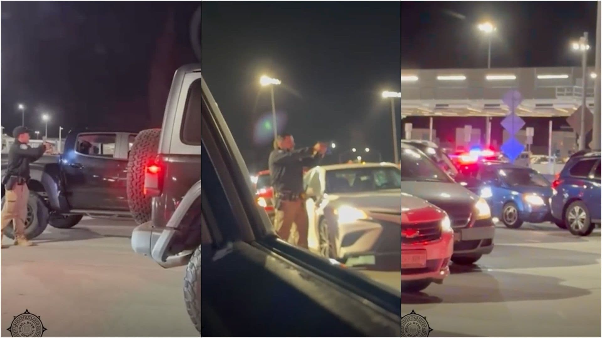 Viven Momentos de Tensión en Garita El Chaparral, en Tijuana, BC, Tras Persecución de Sospechoso