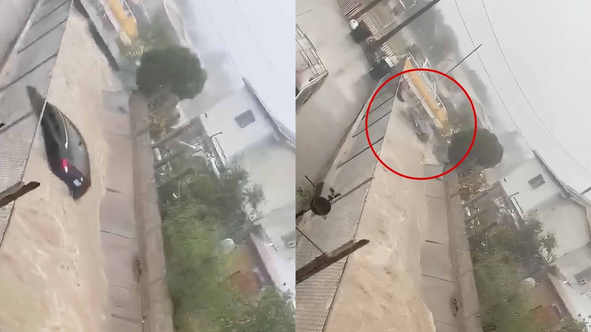 Desaparece Conductor al ser Arrastrado en su Vehículo por Corriente en Eagle Pass
