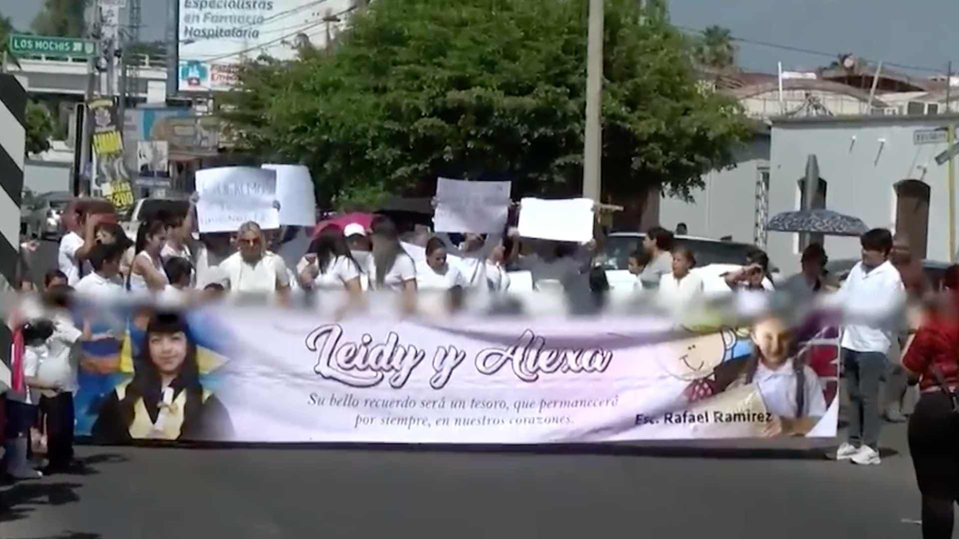 Rinden Homenaje a Leydi y Alexa, Niñas Asesinadas en Badiraguato, Sinaloa