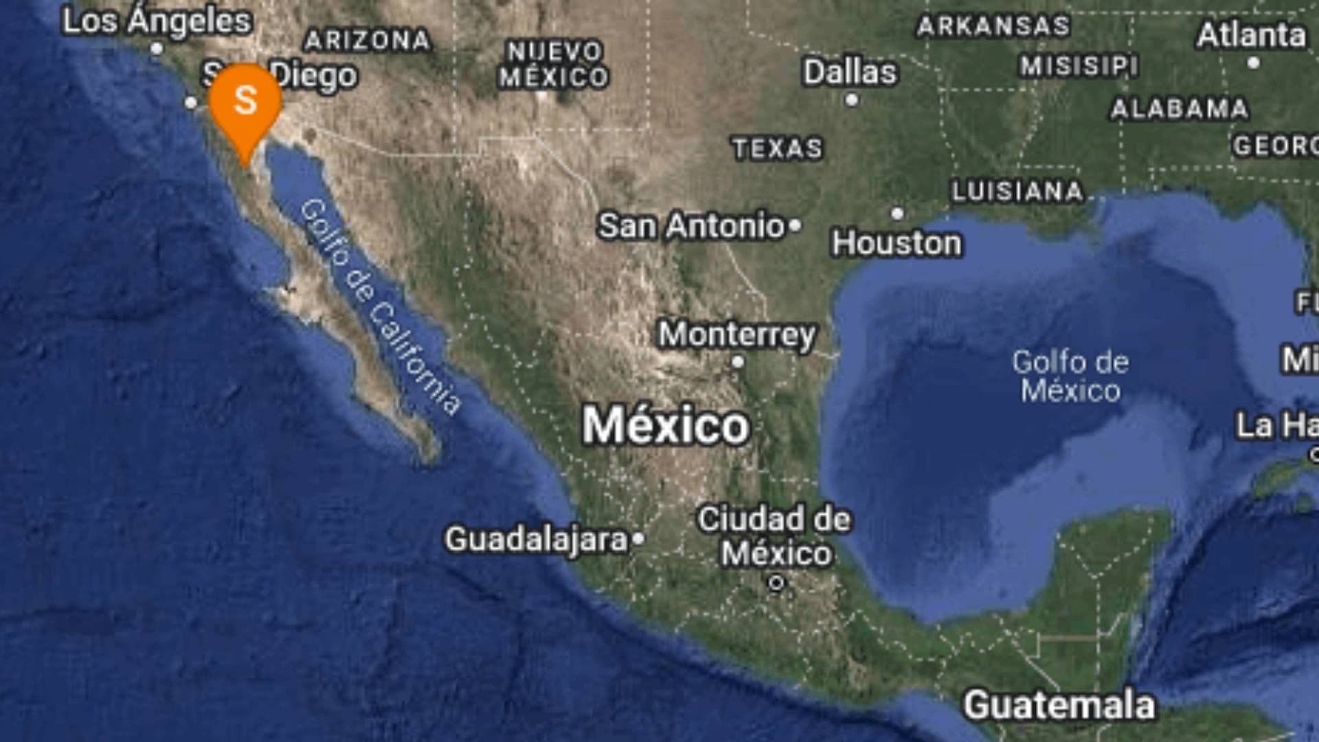 Se Registra Sismo Magnitud 4.1 en Vicente Guerrero, Ensenada, Hoy Jueves 15 de Mayo