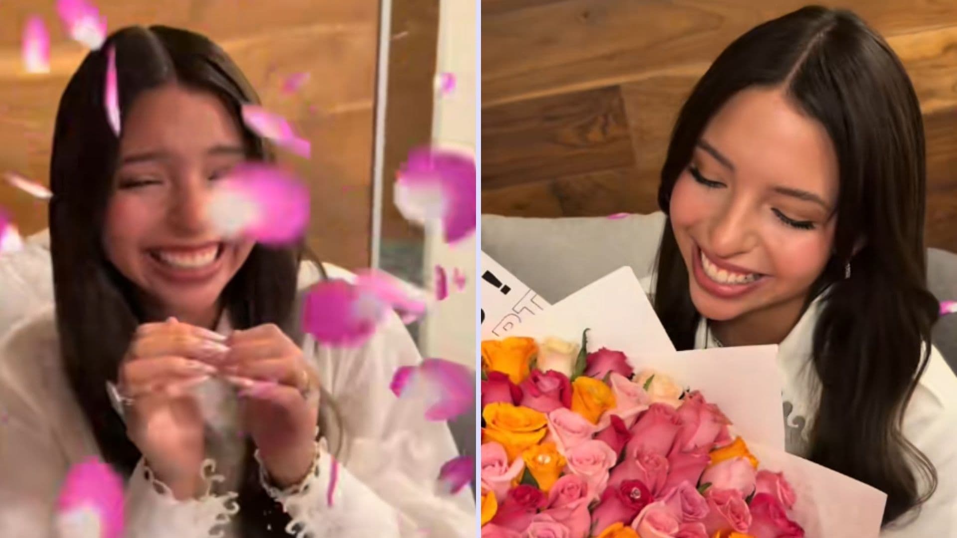 ¿Quién Se las Mandó? El Patrón Sorprende a Ángela Aguilar con Ramo de Flores