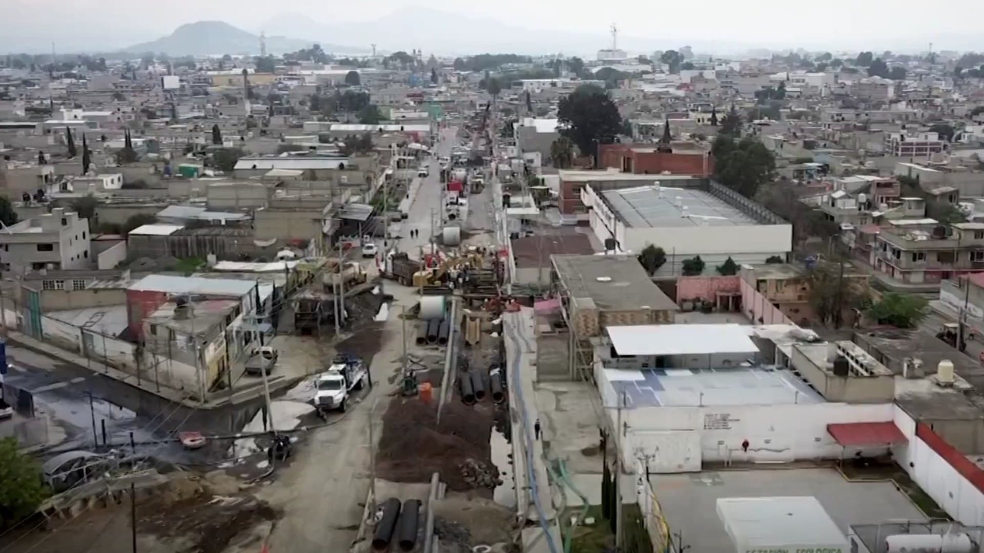 Vecinos Esperan que Colector Solidaridad en Chalco Evite Inundaciones