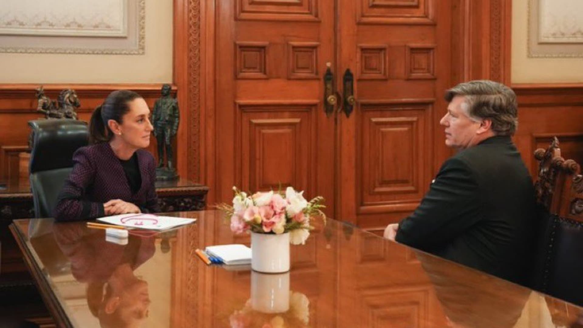 ¿De Qué Habló Christopher Landau, Vicesecretario de Estado EUA, con Sheinbaum, Bukele y Arévalo?