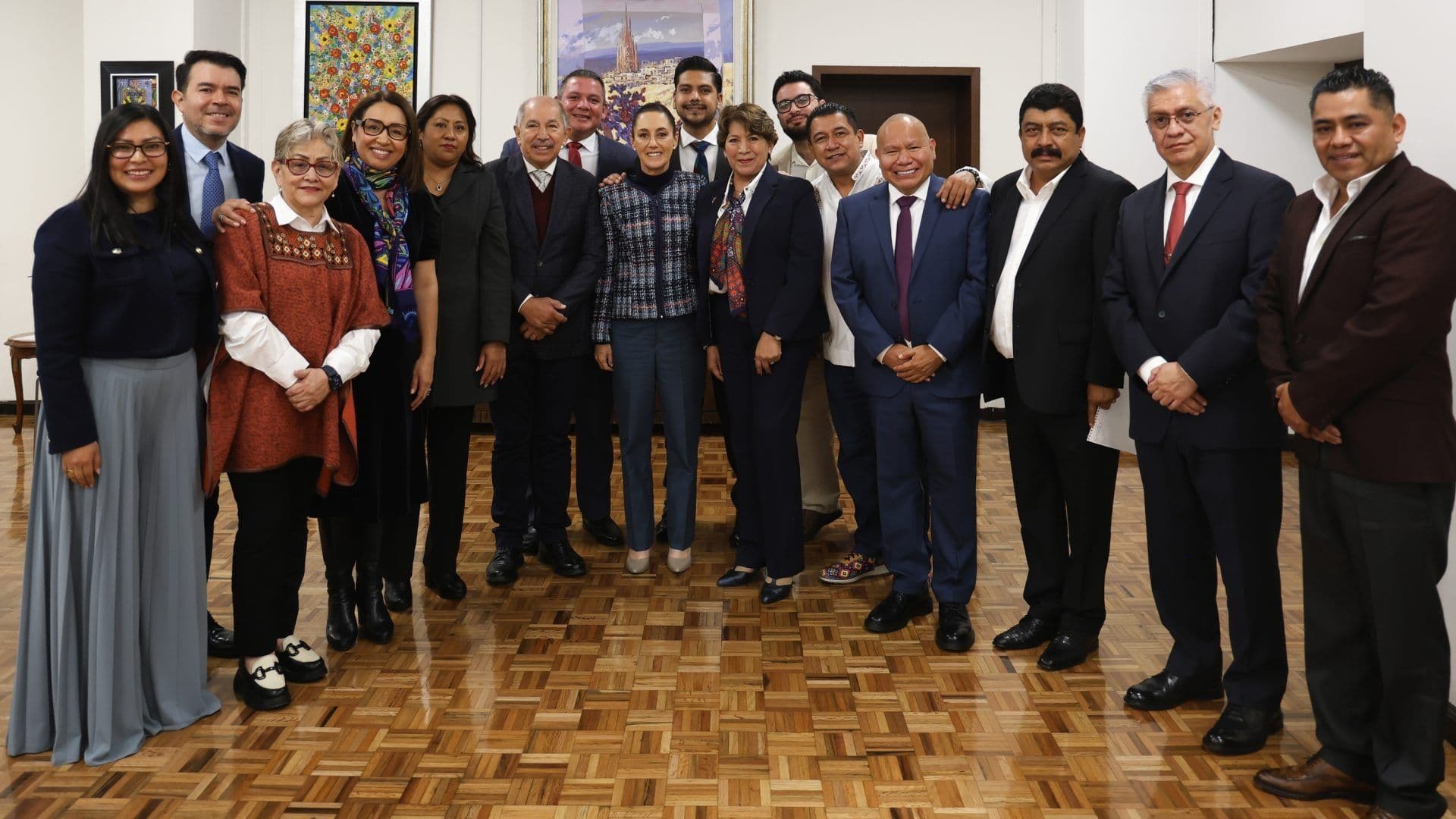 Avanza Creación de Mando Único en Estado de México: Claudia Sheinbaum Se Reúne con Delfina Gómez