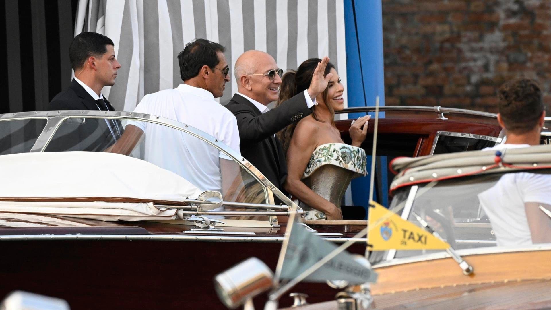 Jeff Bezos y Lauren Sánchez Concluyen Tres Días de Boda con una Fiesta en el Arsenale de Venecia