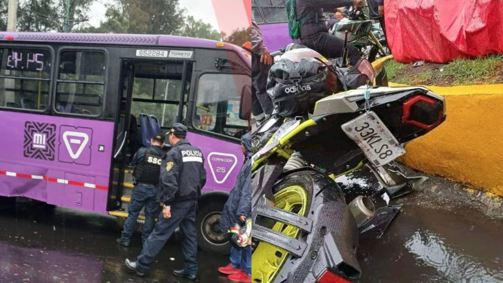 Lluvias CDMX: Motociclista Arrollado Queda Debajo de Camión en Nativitas, Xochimilco