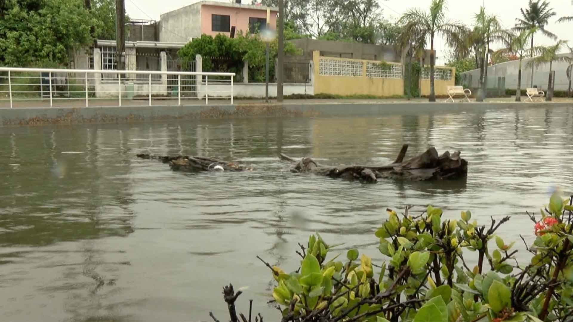 Alerta a Vecinos Desbordamiento en el Canal de la Cortadura de Tampico