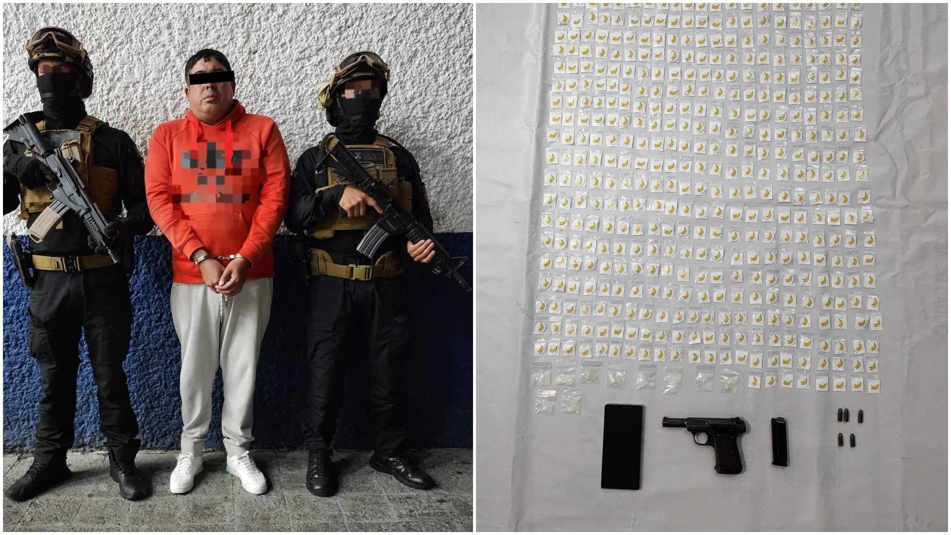 Detienen a Operador Logístico de Red de Narcomenudeo en Bares de Roma y Condesa, en CDMX