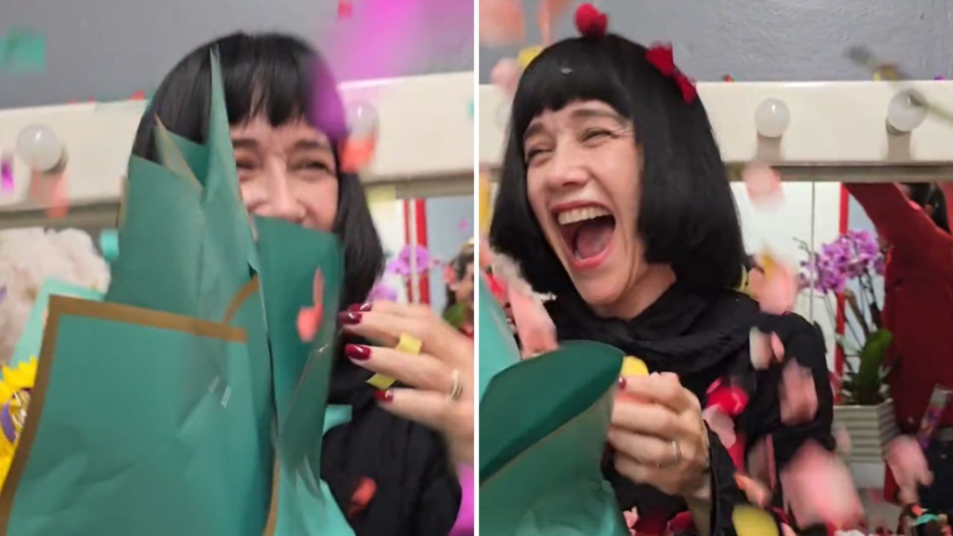 Susana Zabaleta Recibe Flores 'El Patrón' de Parte de su Novio Ricardo Pérez