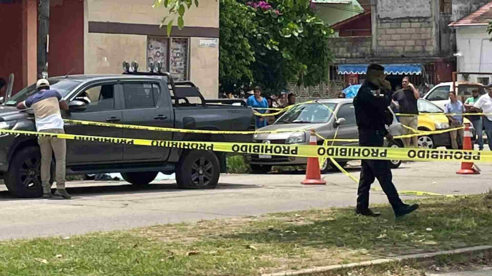 Hombre es Asesinado por el Chofer de un Comerciante en el Municipio de Nanchital, Veracruz