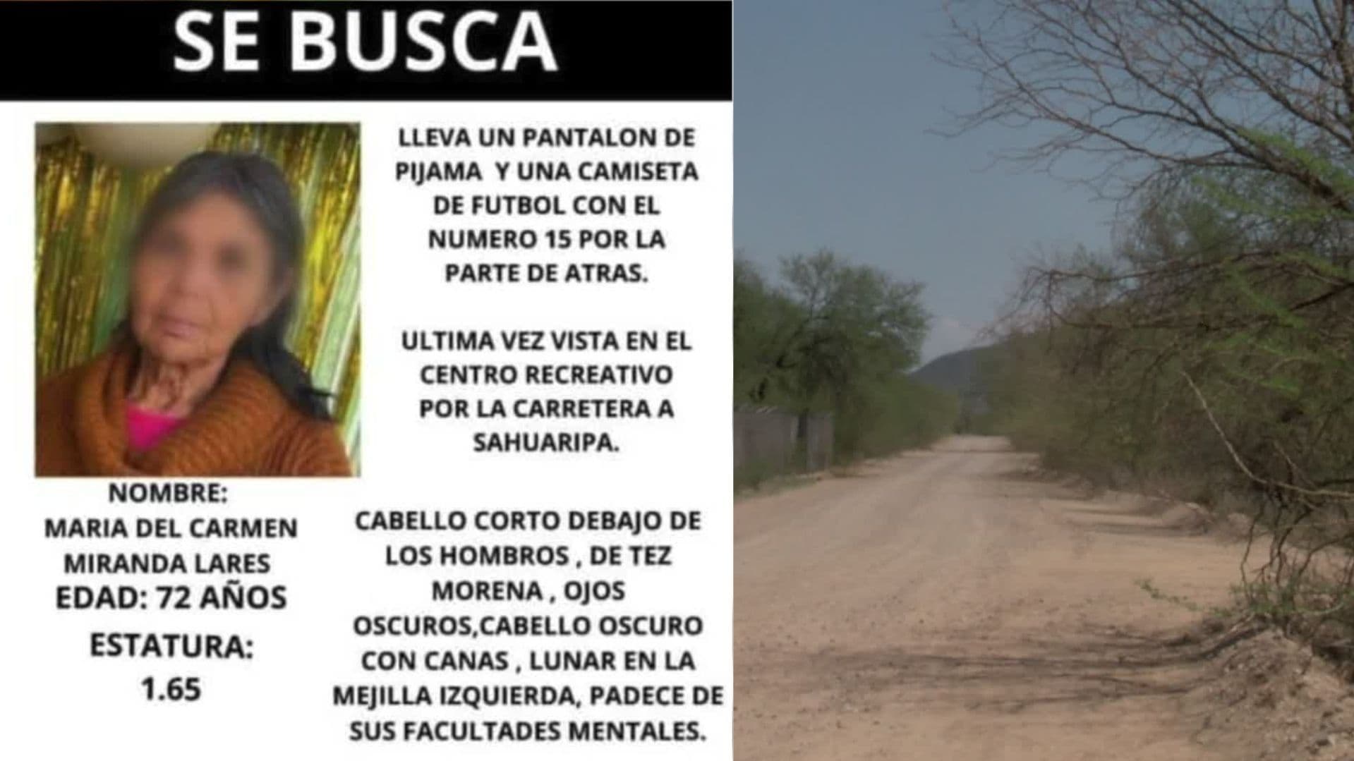 Abuelita con Alzheimer Se Pierde en el Monte durante Paseo Familiar en Sonora