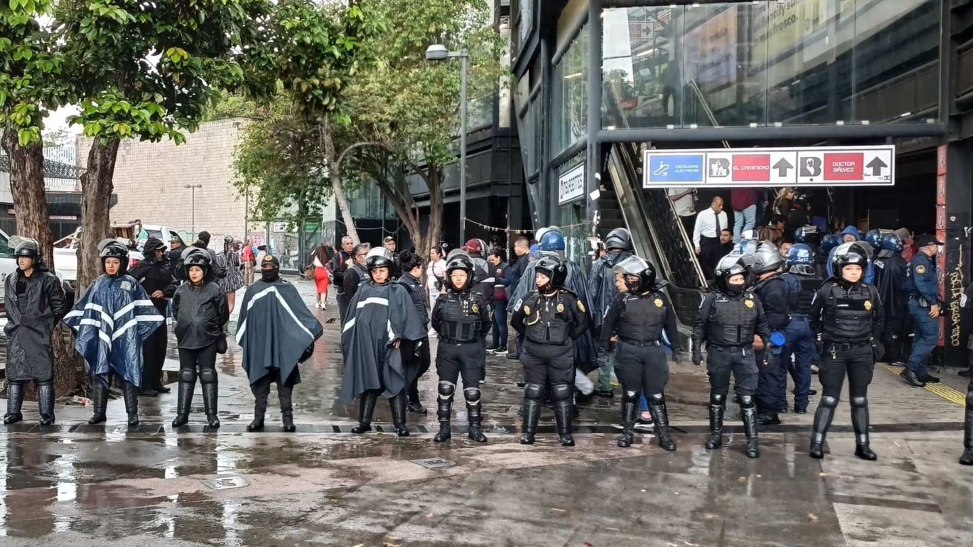 Resguardarán la Glorieta Insurgentes Tras el Desalojo de Comerciantes e Indigentes