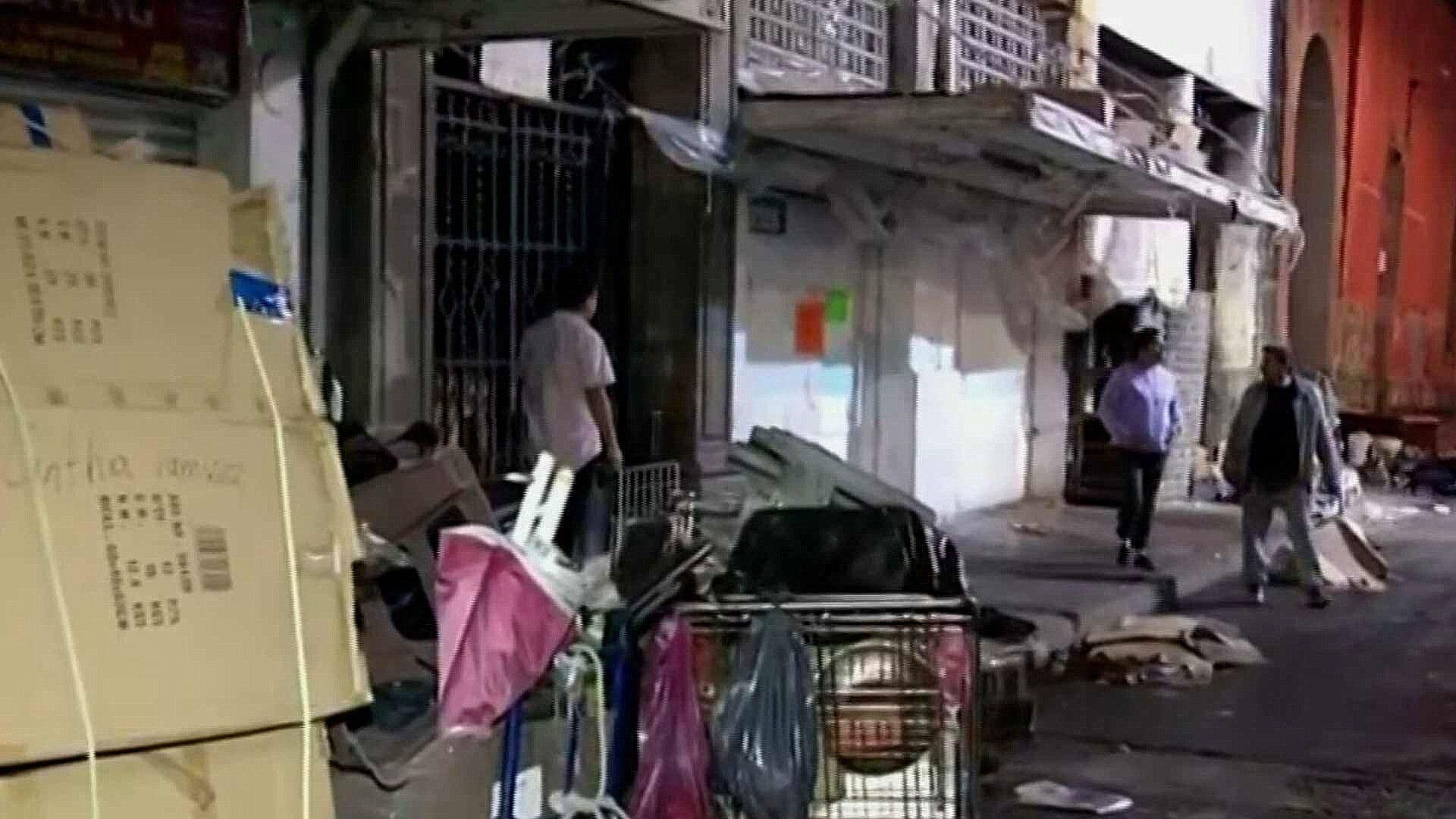 Se Incendian Puestos Afuera del Mercado Abelardo L. Rodríguez, el Centro Histórico, CDMX
