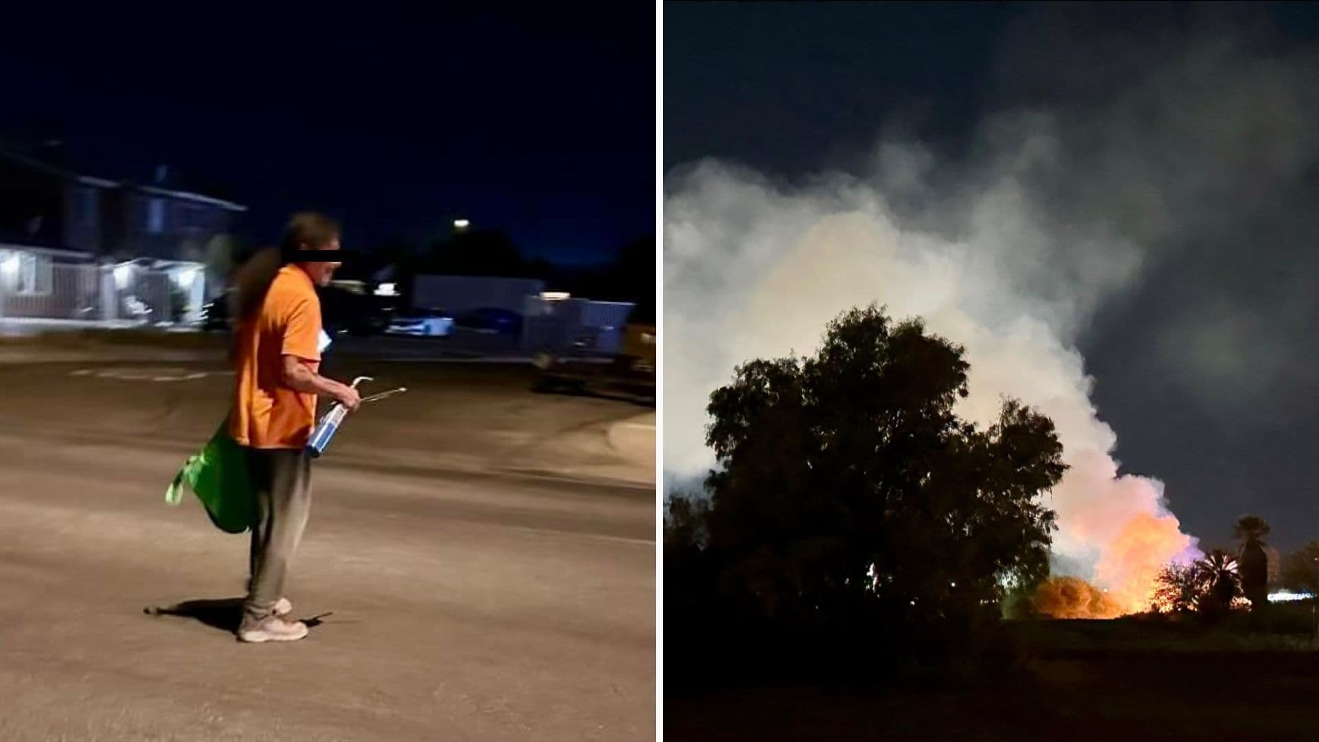 Sujeto Provoca Incendio en Casa de Calexico y es Detenido Gracias a Testigo