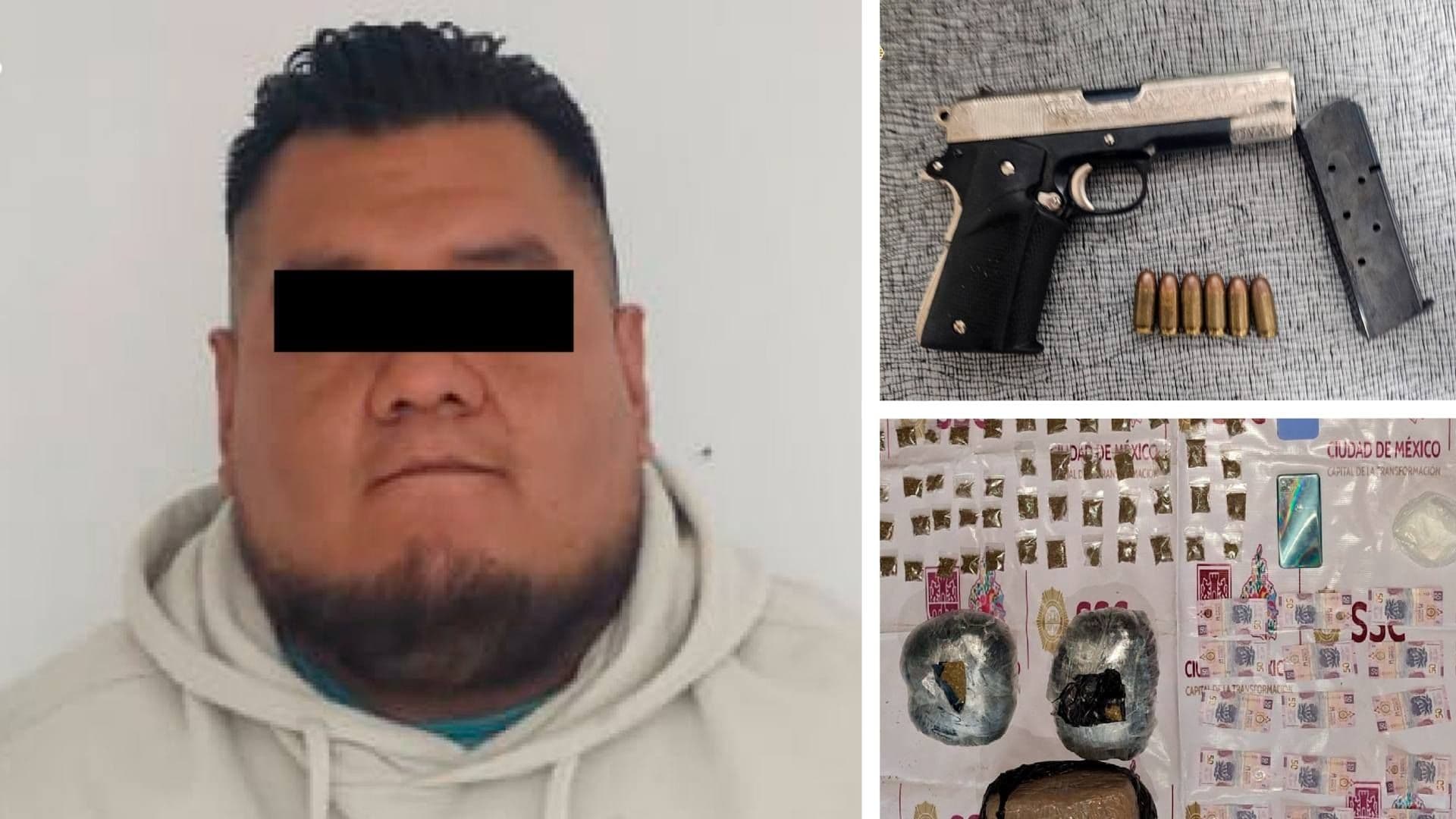 Detienen en Iztapalapa a ‘El Chaparro’, Líder de Célula de La Nueva Familia Michoacana
