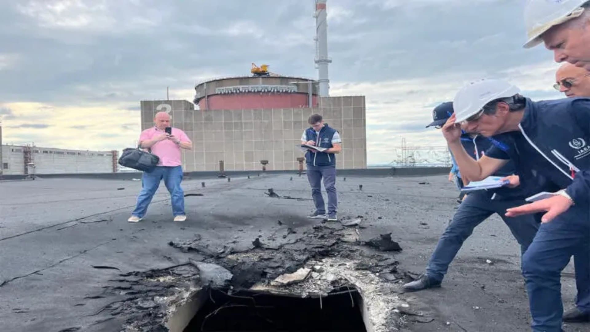 OIEA Alerta por Seguridad en Central Nuclear de Zaporiyia en Ucrania