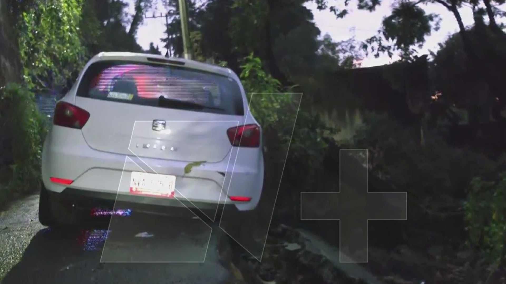Momento de Deslave en Magdalena Contreras Hoy: Conductor Narra cómo Quedó Atrapado