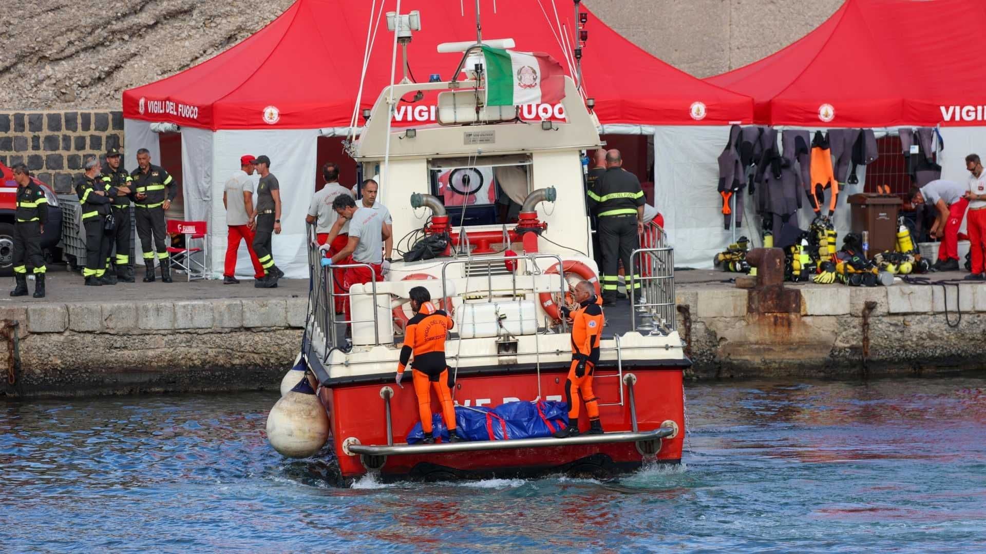 Rescatistas Recuperan 4 Cuerpos de Yate de Lujo que se Hundió con Mike Lynch, en Sicilia