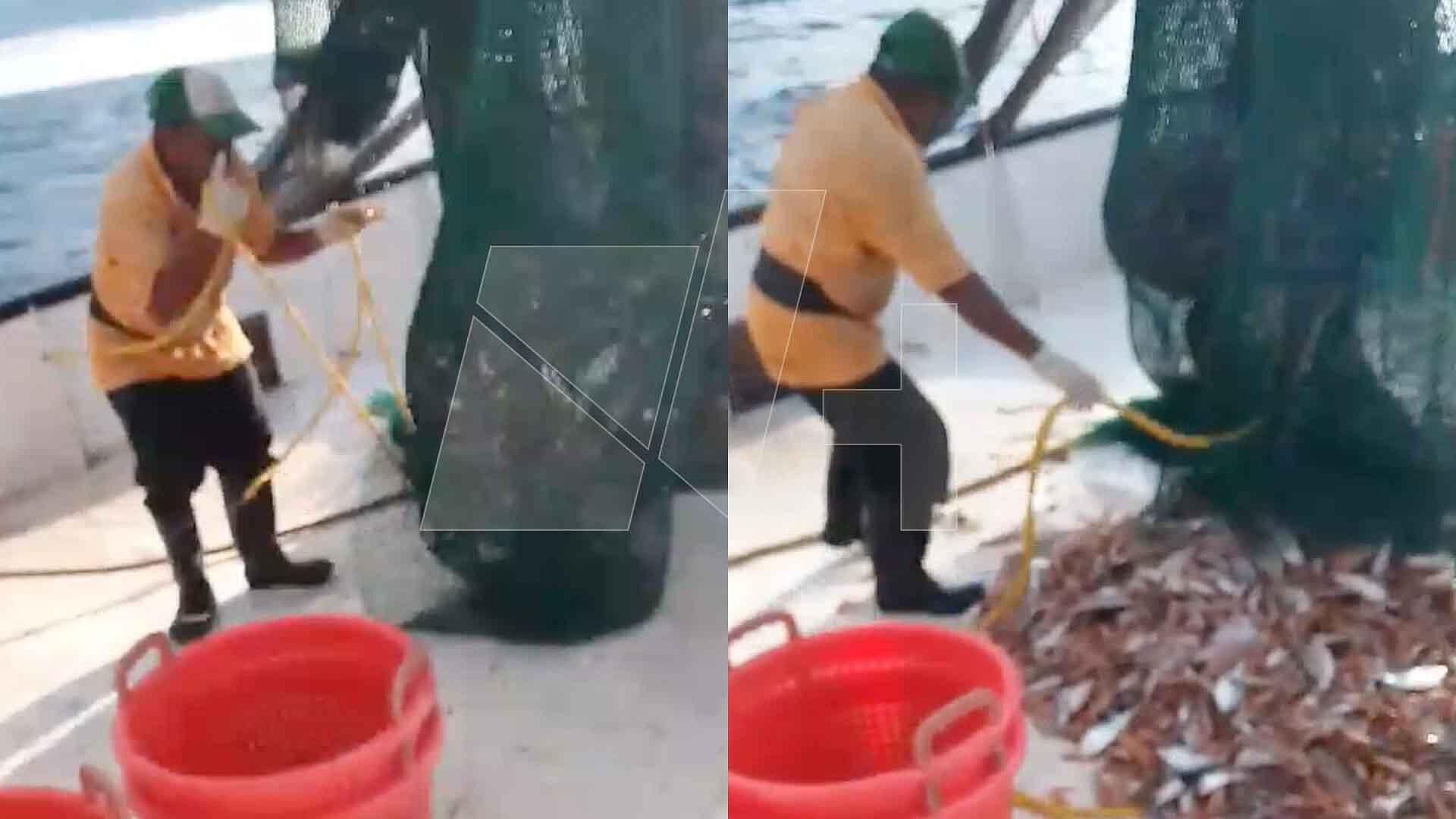 Revelan Video de Pescadores Tripulantes del Barco 'Roque Rojas 1'