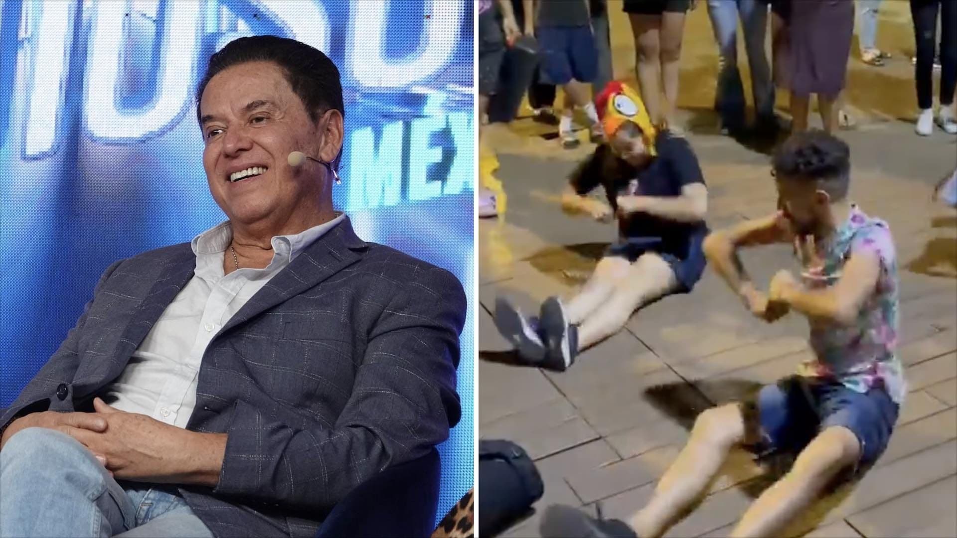 Regios Celebran Triunfo de Mario Bezares Bailando ‘El Gallinazo’ en la Macroplaza