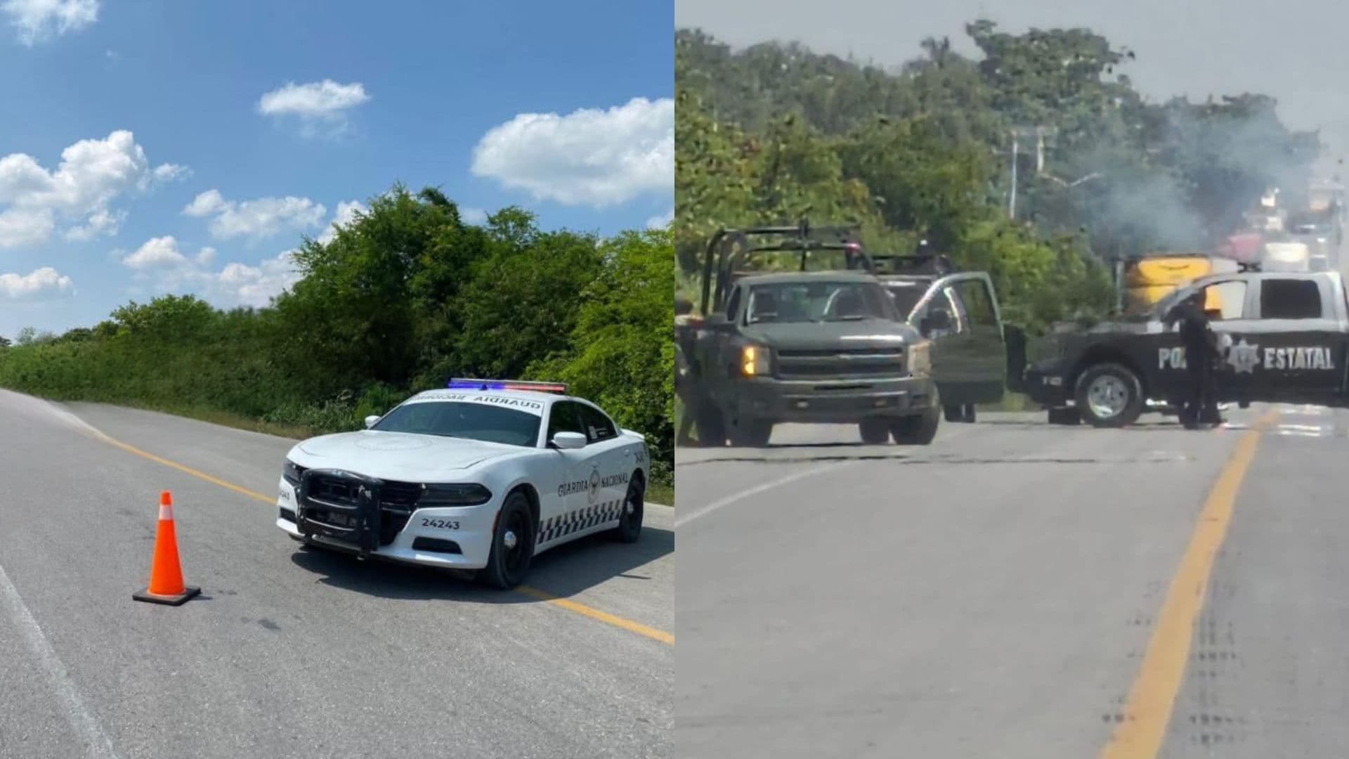 Enfrentamiento Armado Generó Cierre Total de la Carretera Ciudad Valles-Tampico en Pánuco