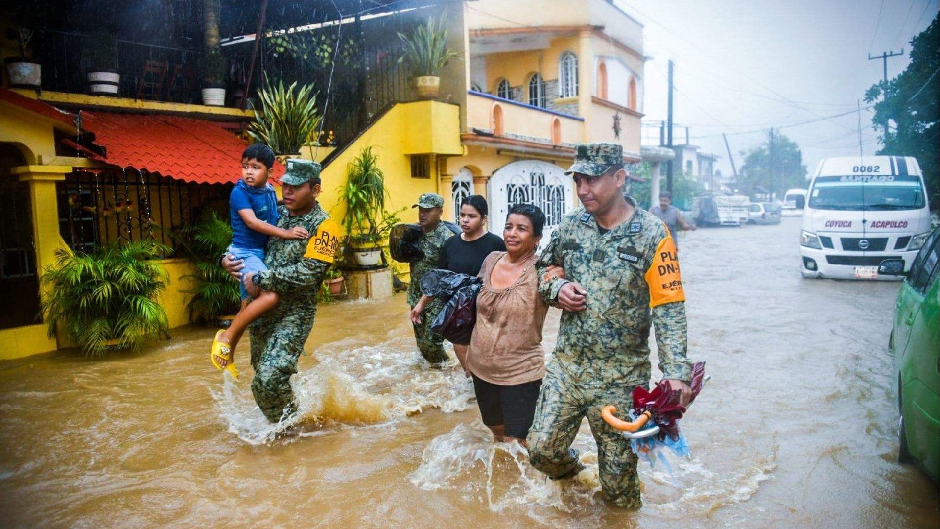 Guerrero Anuncia Regreso a Clases para este Lunes Después del Paso del Huracán John