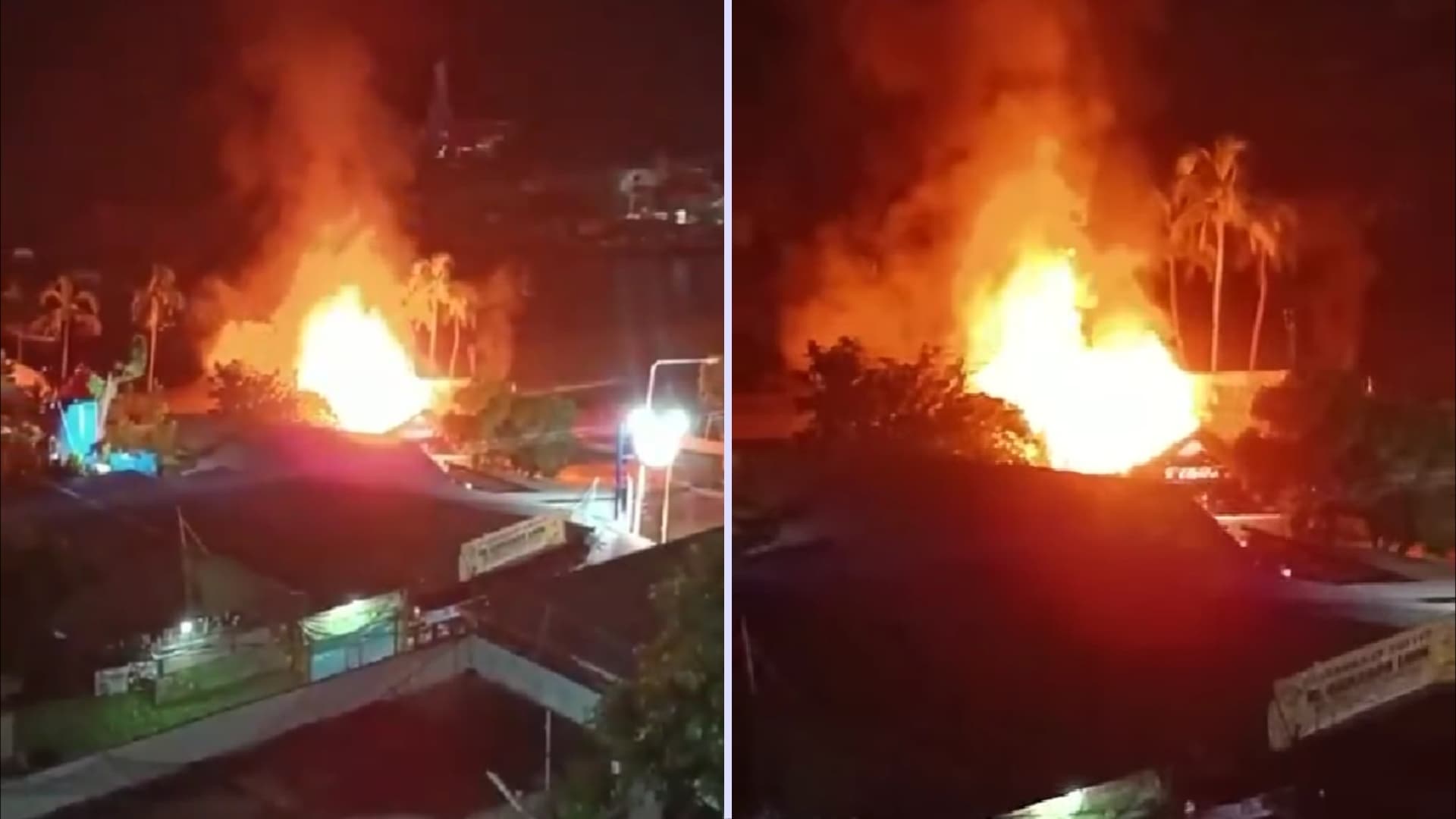 Incendio Consume el Restaurante 'La Cabaña' de Caleta, en Acapulco