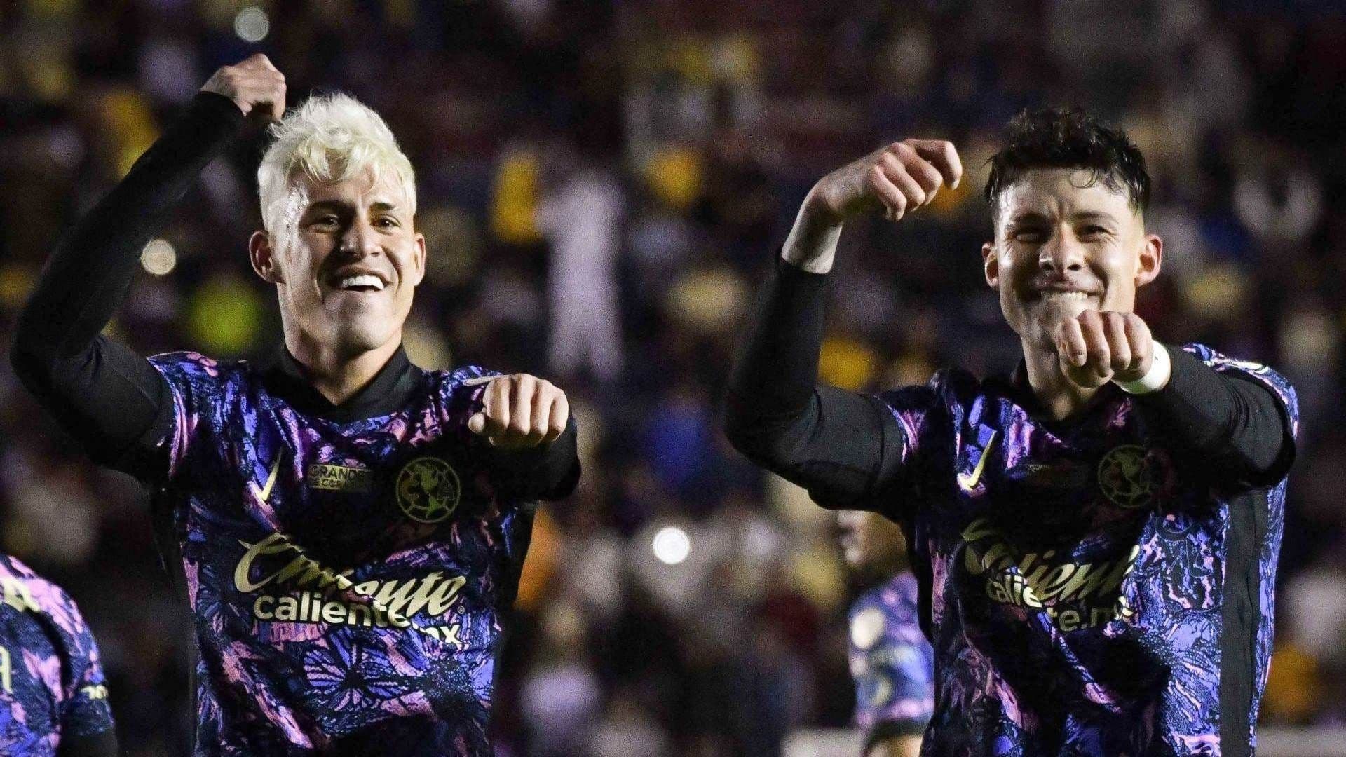 América Vence con Goleada 3-0 a Santos