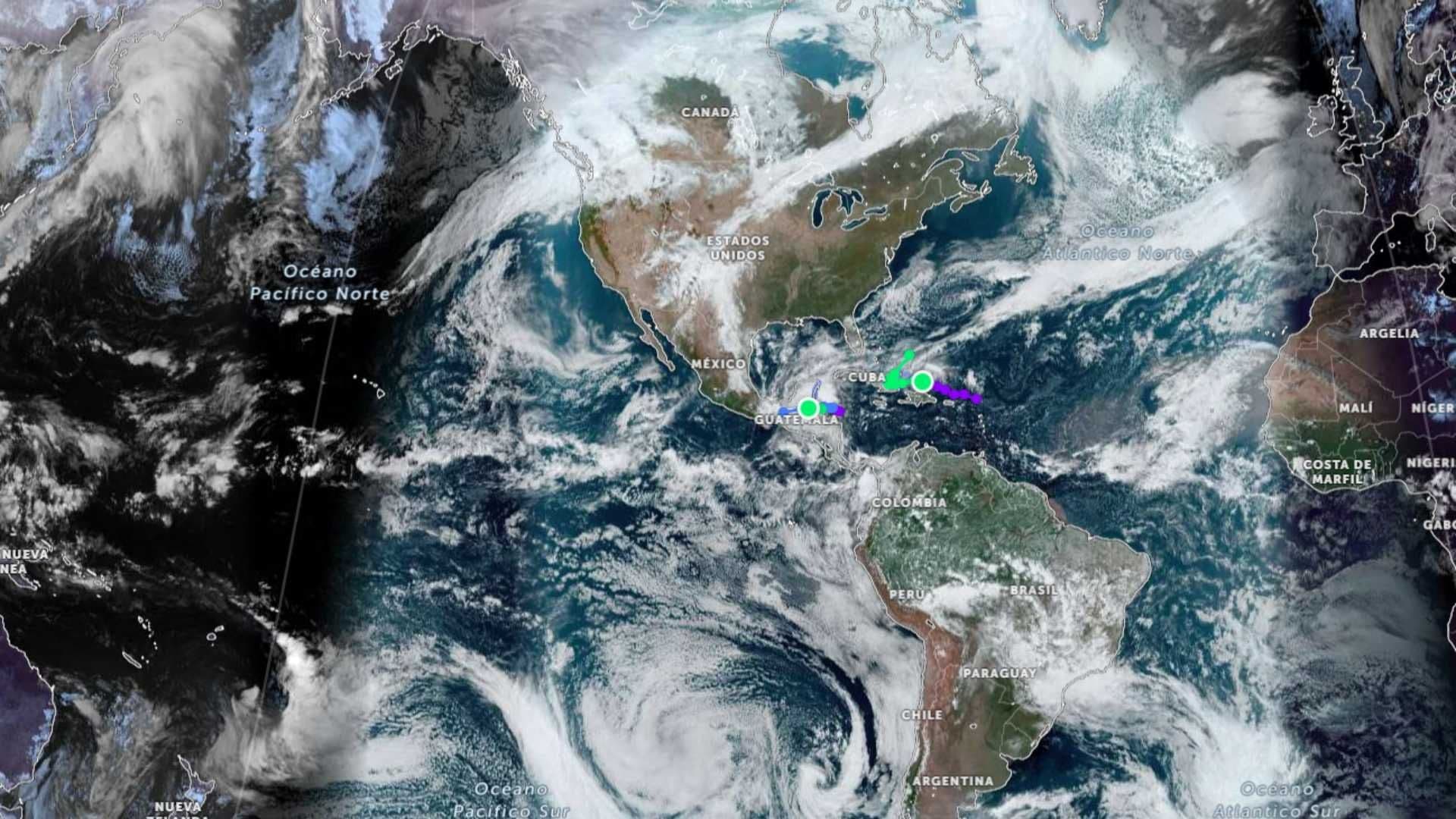 Tormenta Tropical Nadine Toca Tierra en Belice; Afecta con Lluvias y Vientos a Quintana Roo