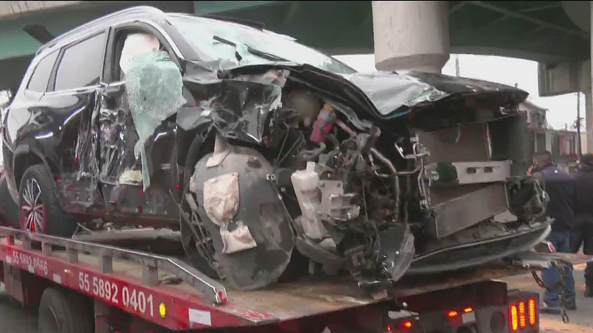 'Autos Voladores': Camioneta Cae de Puente e Impacta contra Tráiler y Carro en Izcalli