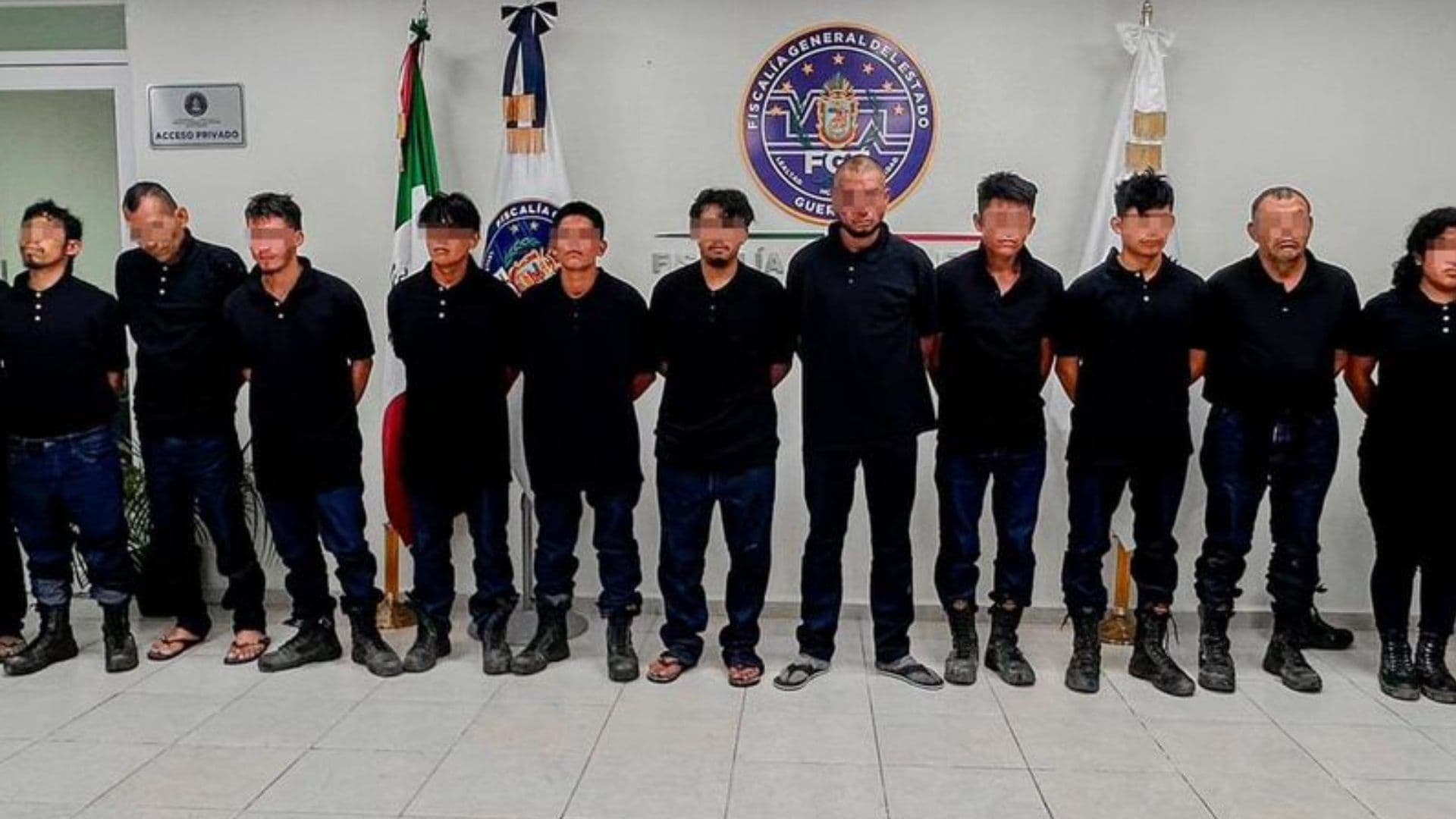 Detienen a 6 Guatemaltecos con Armas Largas en la Costa Grande de Guerrero