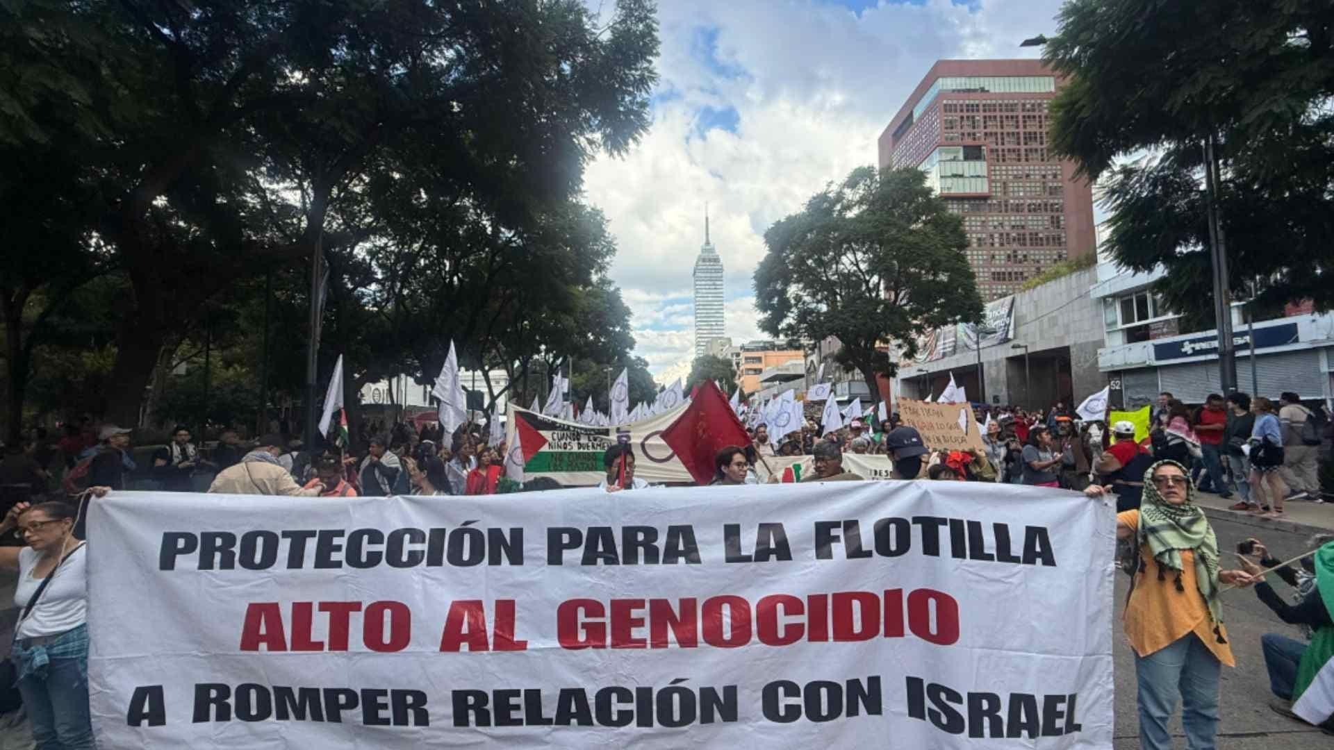 Marcha por Palestina Hoy, Martes 7 de Octubre en CDMX: Cierres y Alternativas Viales