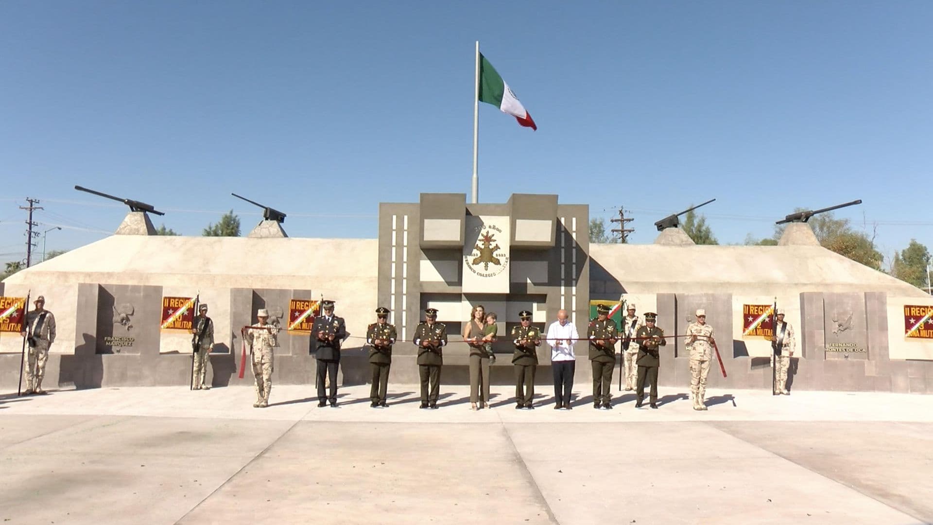 Celebran 200 Años del Heroico Colegio Militar en Mexicali