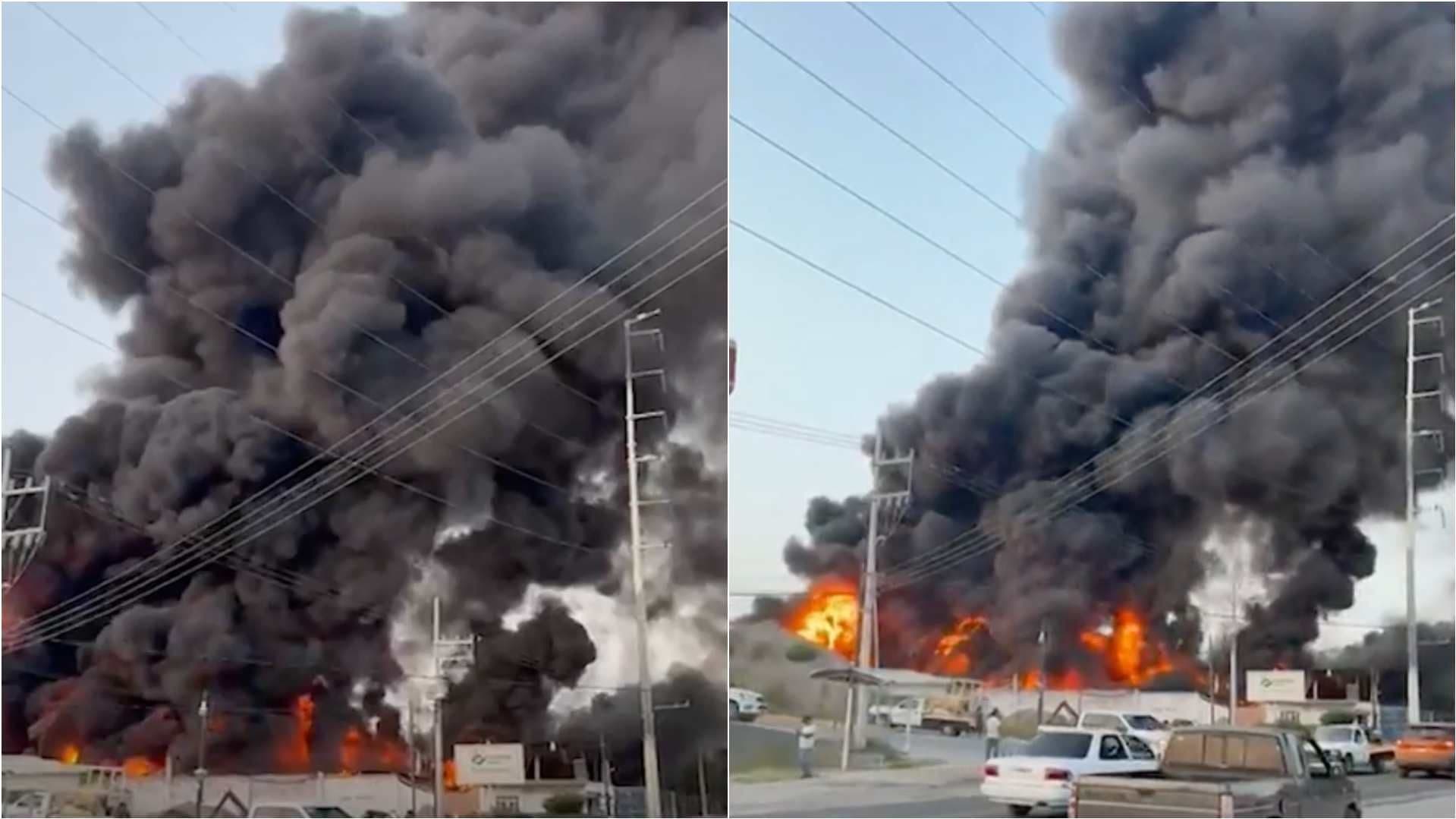 Incendio Consume Fábrica de Tapicería en Jalostotitlán, Jalisco