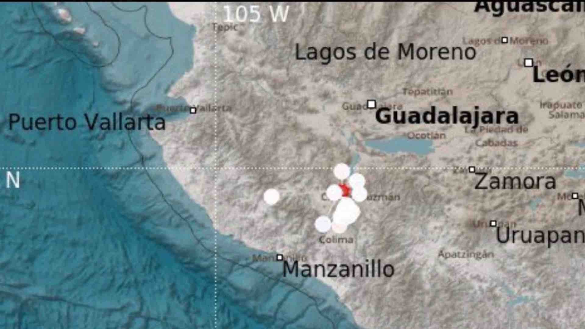 Se Registra Sismo de Magnitud 2.4 al Noreste de San Gabriel, Jalisco; Esto se Sabe