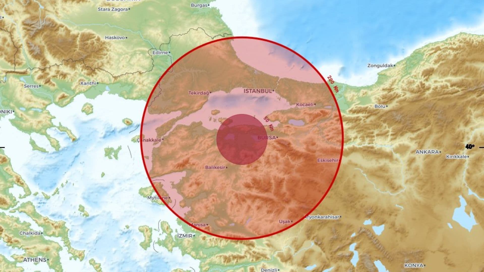 Se Registra Sismo Magnitud 6.1 en Turquía
