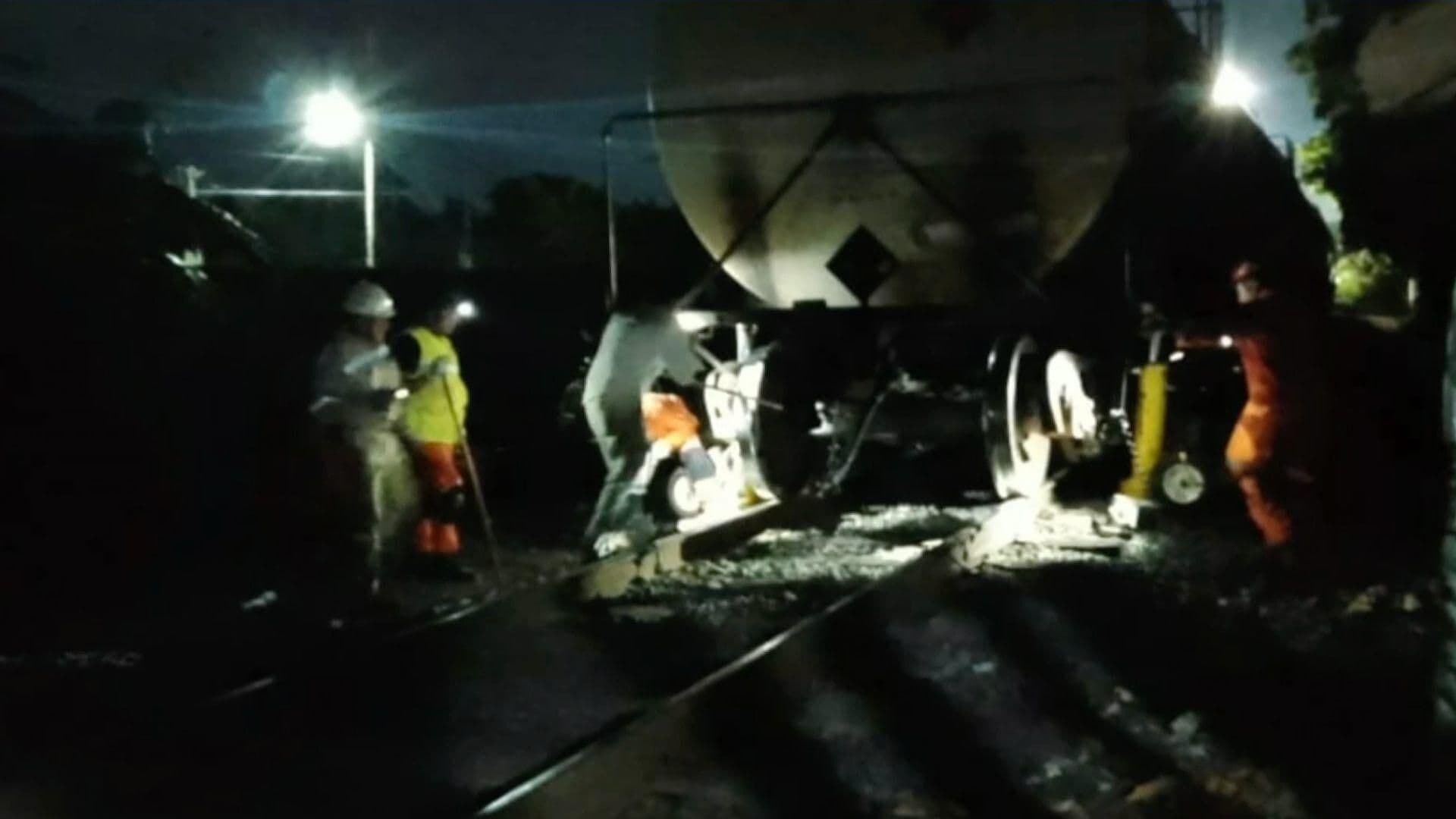 Se Descarrila Tren en Ferrocarriles del Istmo de Tehuantepec