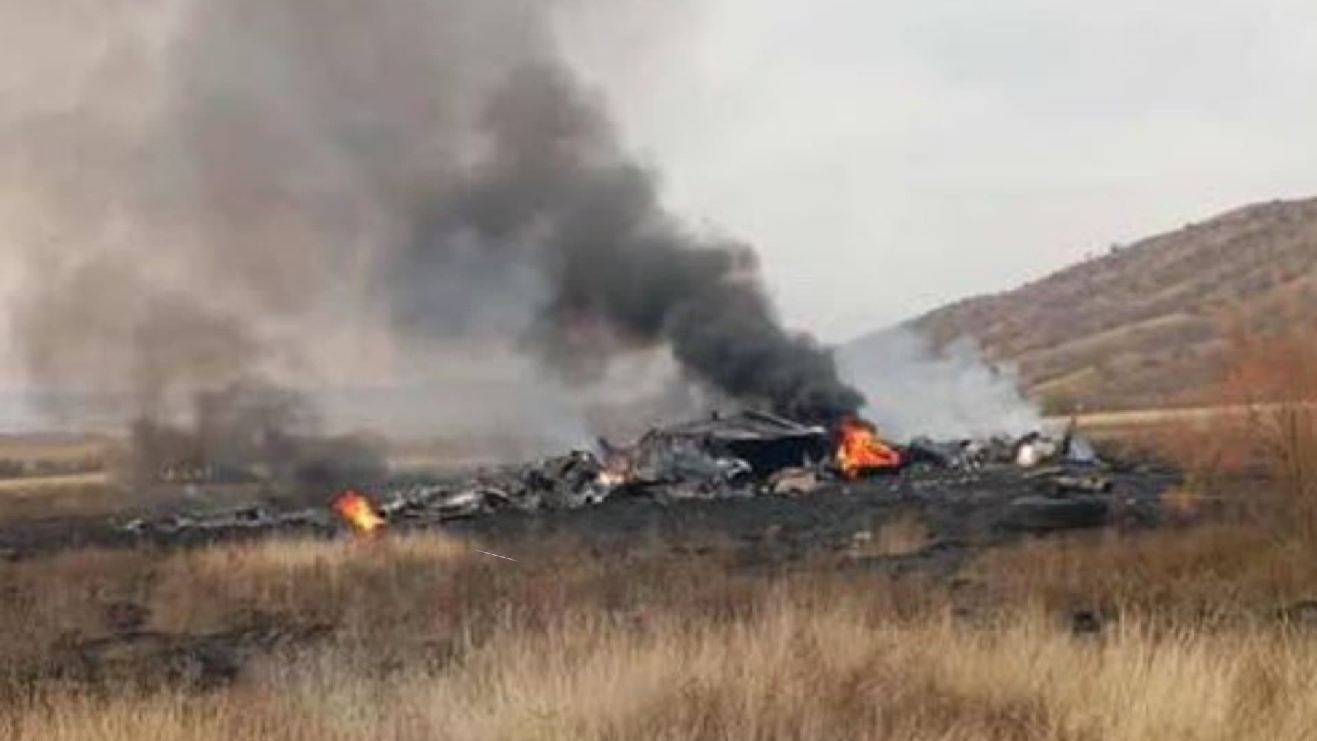 Avión Militar Turco se Estrella en Georgia Luego de Despegar de Azerbaiyán