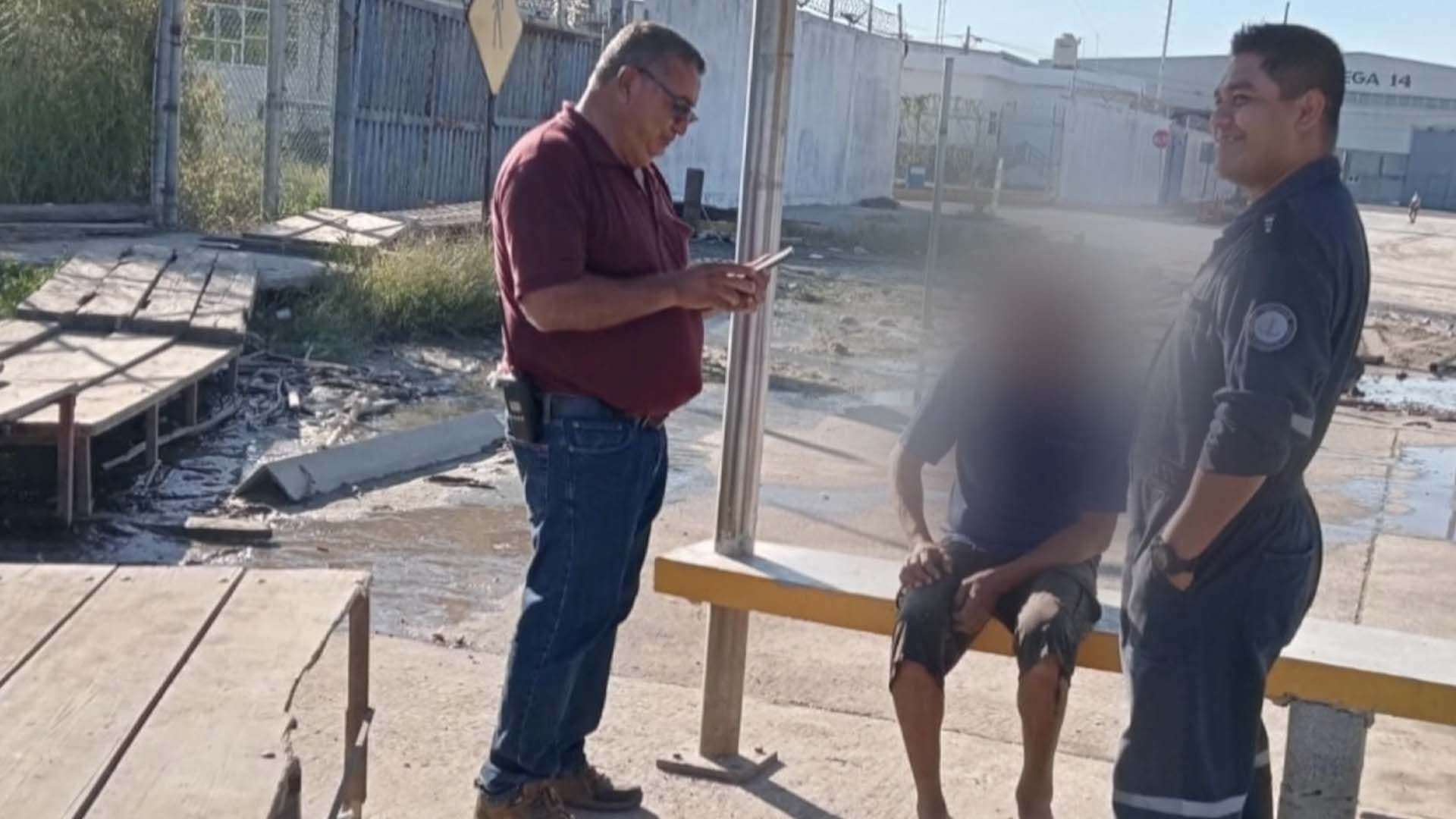 Rescatan con Vida a Hombre Arrastrado por la Corriente del Río Pánuco; Estaba Alcoholizado