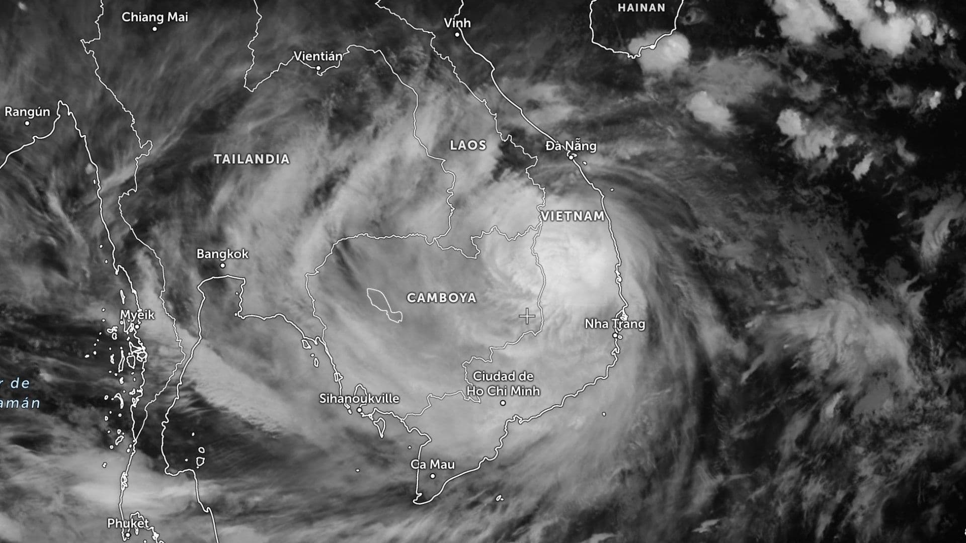 Potente Tifón Kalmaegi Desde el Espacio: Impacta Vietnam y Deja Más de 100 Muertos en Filipinas
