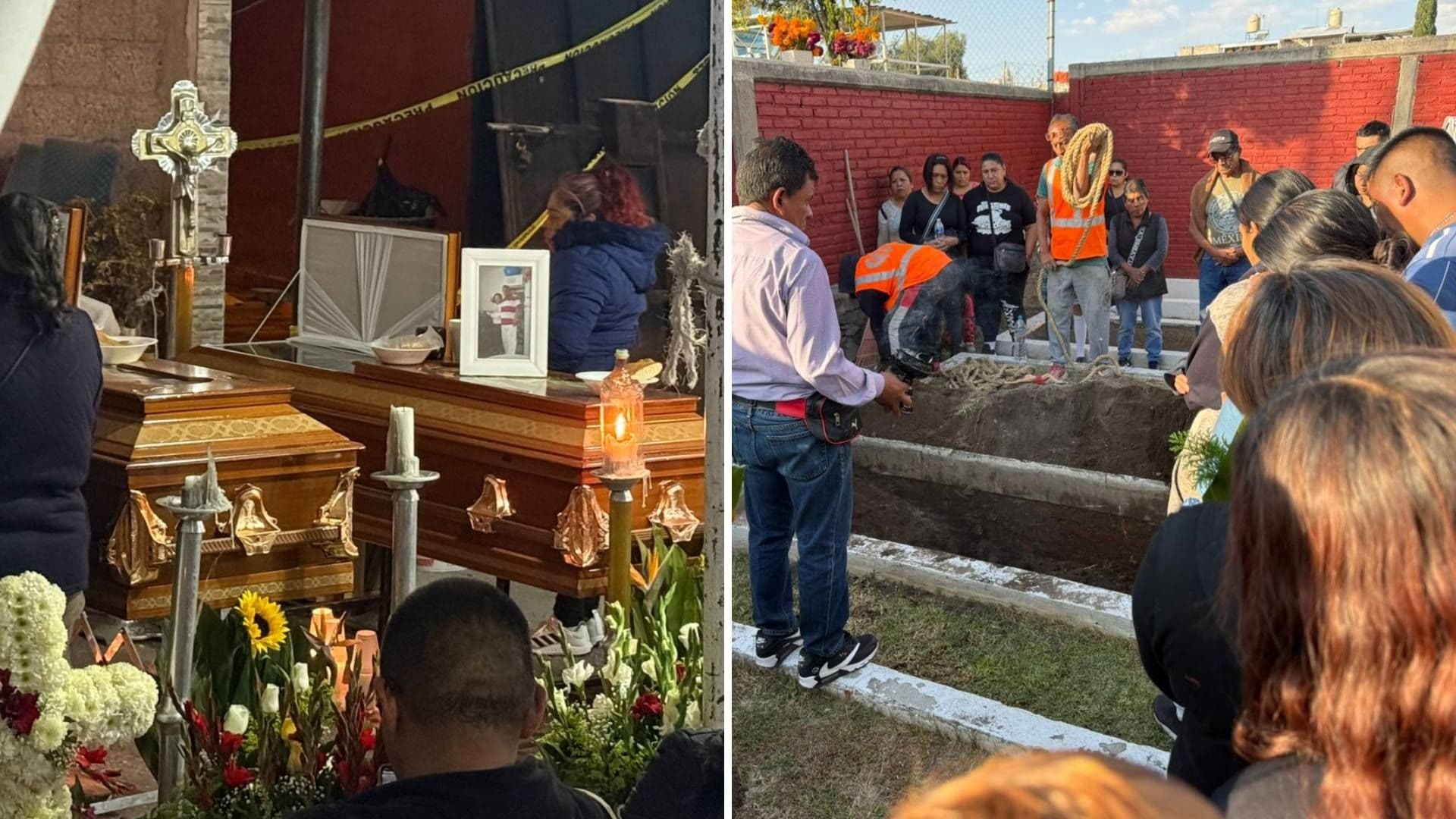 Despiden a Pareja y Taquero, Víctimas de “El Custodio” en Acolman, Edomex; YouTuber está Prófugo